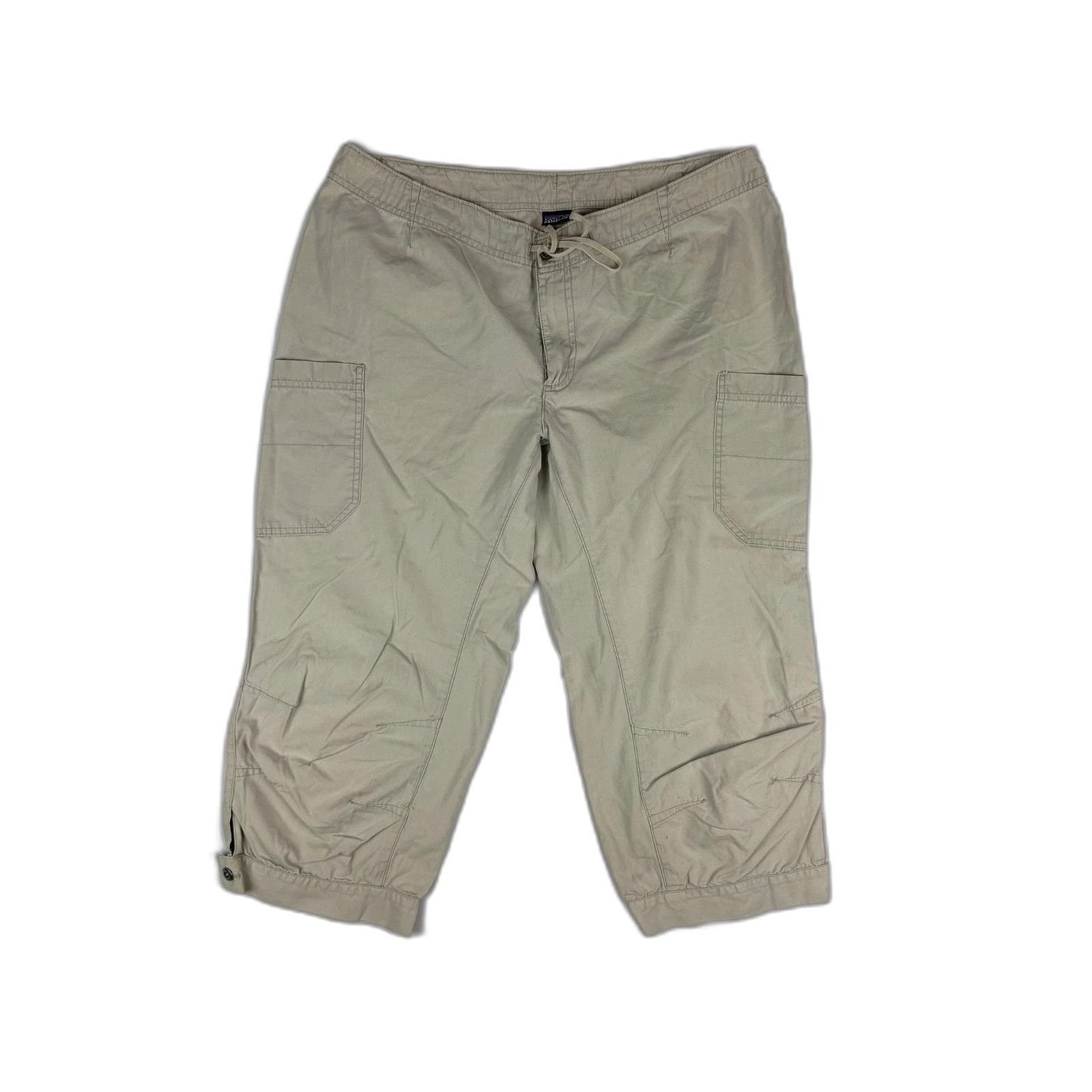Patagonia Patagonia Womens Size XS Khaki Hiking Capri Pants Outdoor Tr Size US 26 / EU 42 - 2 Thumbnail