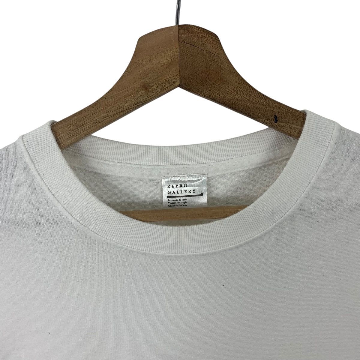 Japanese Brand MONA LISA By leanardo da vincci art picture tee Size US L / EU 52-54 / 3 - 8 Thumbnail