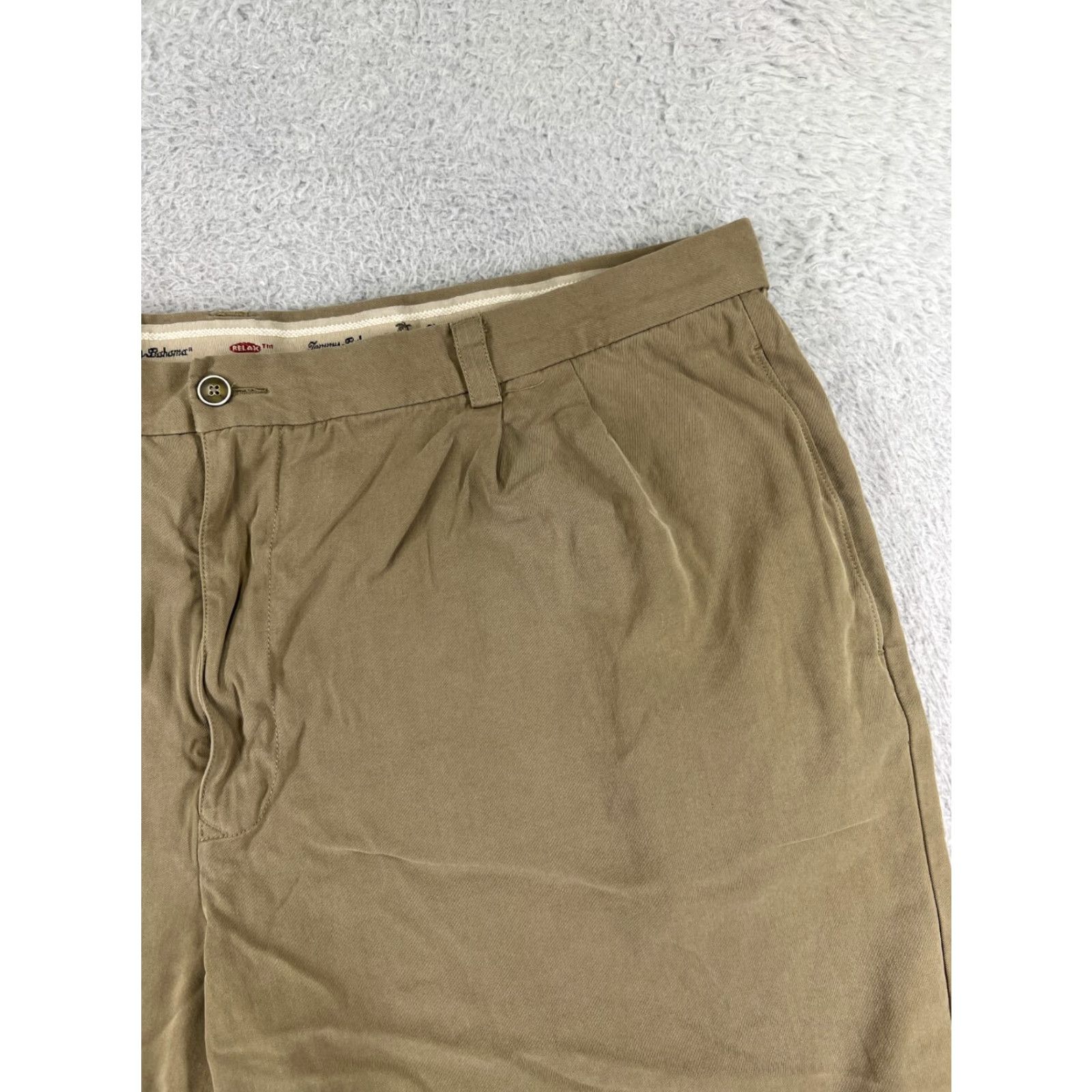 Tommy Bahama Tommy Bahama Shorts Men 42 Beige Khaki Silk Pleated Relax Beach Vacation Golf Shirt? Size US 42 / EU 58 - 7 Thumbnail