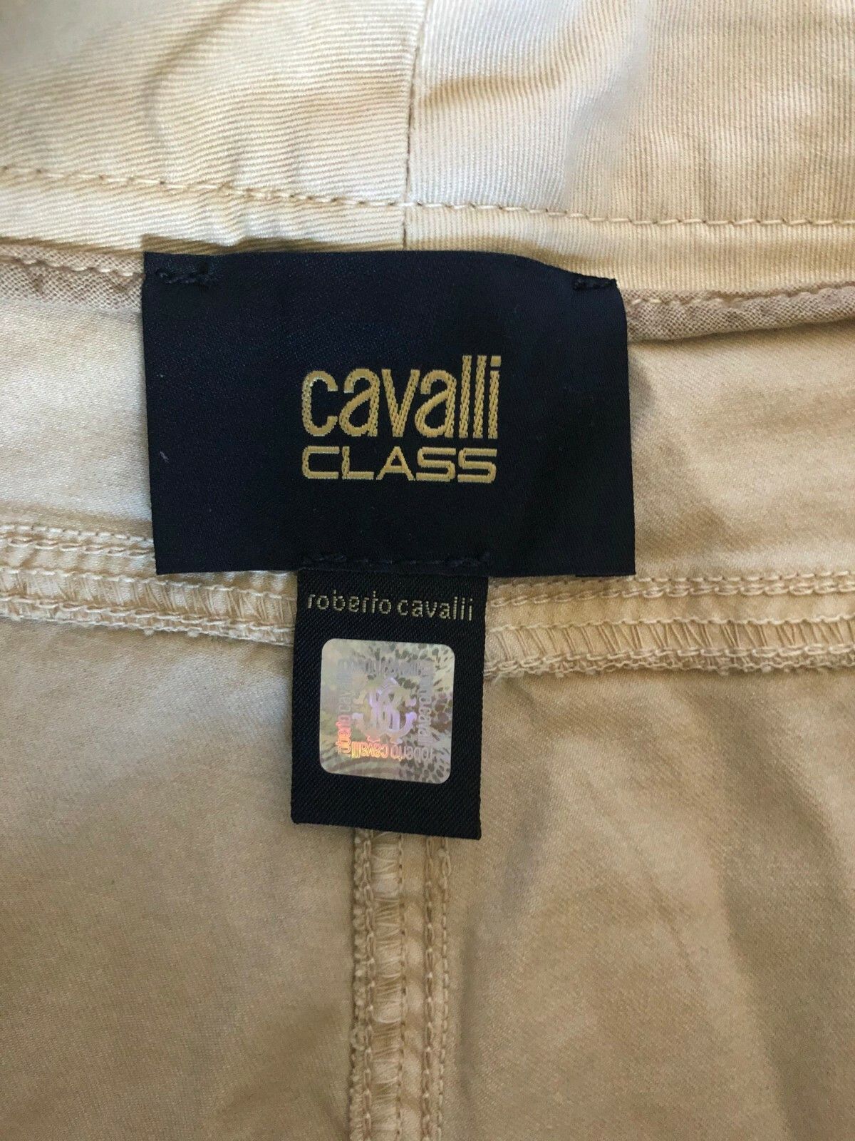 Cavalli Class Roberto Cavalli Class Beige 14 US 50 EU Skinny Jeans Pant Size 36" / US 14 / IT 50 - 8 Thumbnail