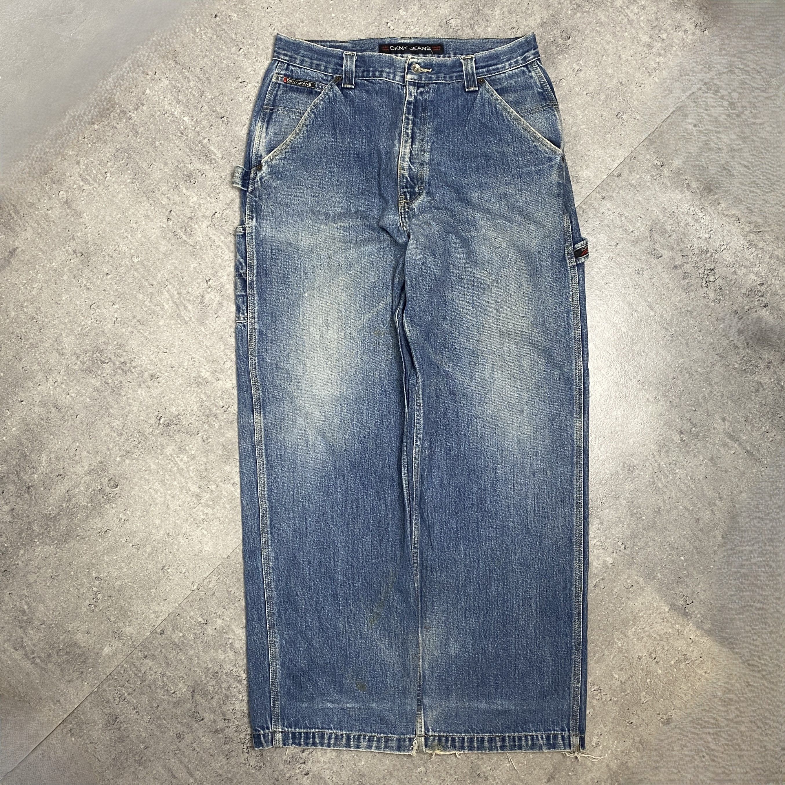 DKNY × Vintage DKNY vintage baggy jeans - W34 Size US 34 / EU 50 - 2 Thumbnail