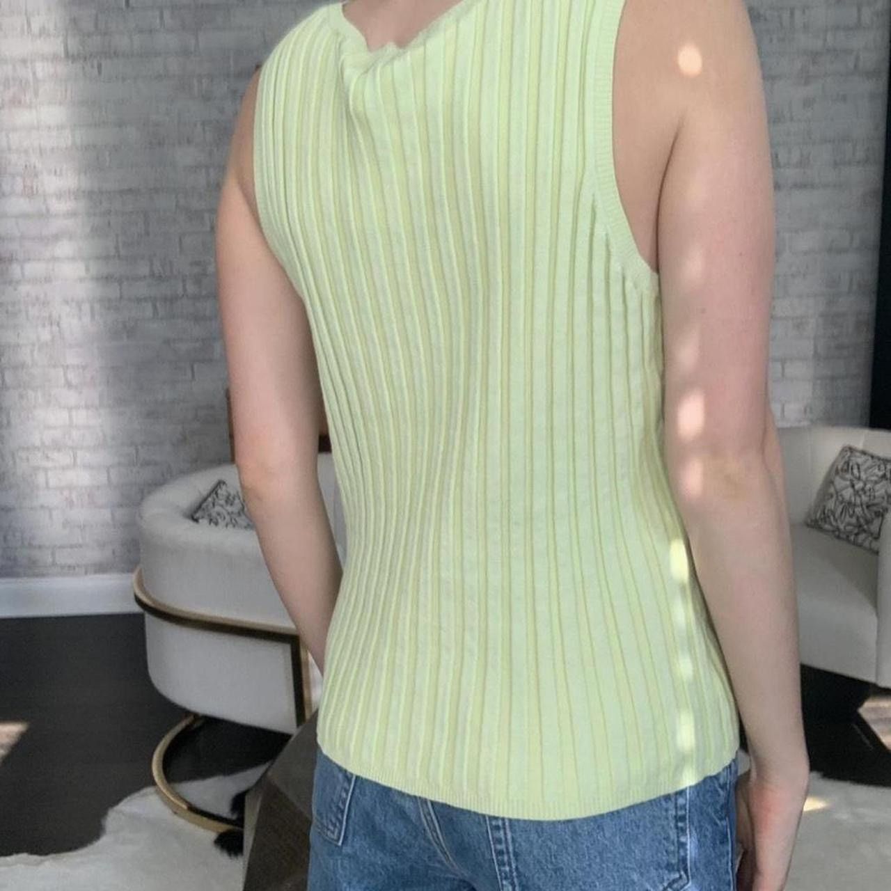 Other Vintage Pale Green Tank Size L / US 10 / IT 46 - 4 Thumbnail