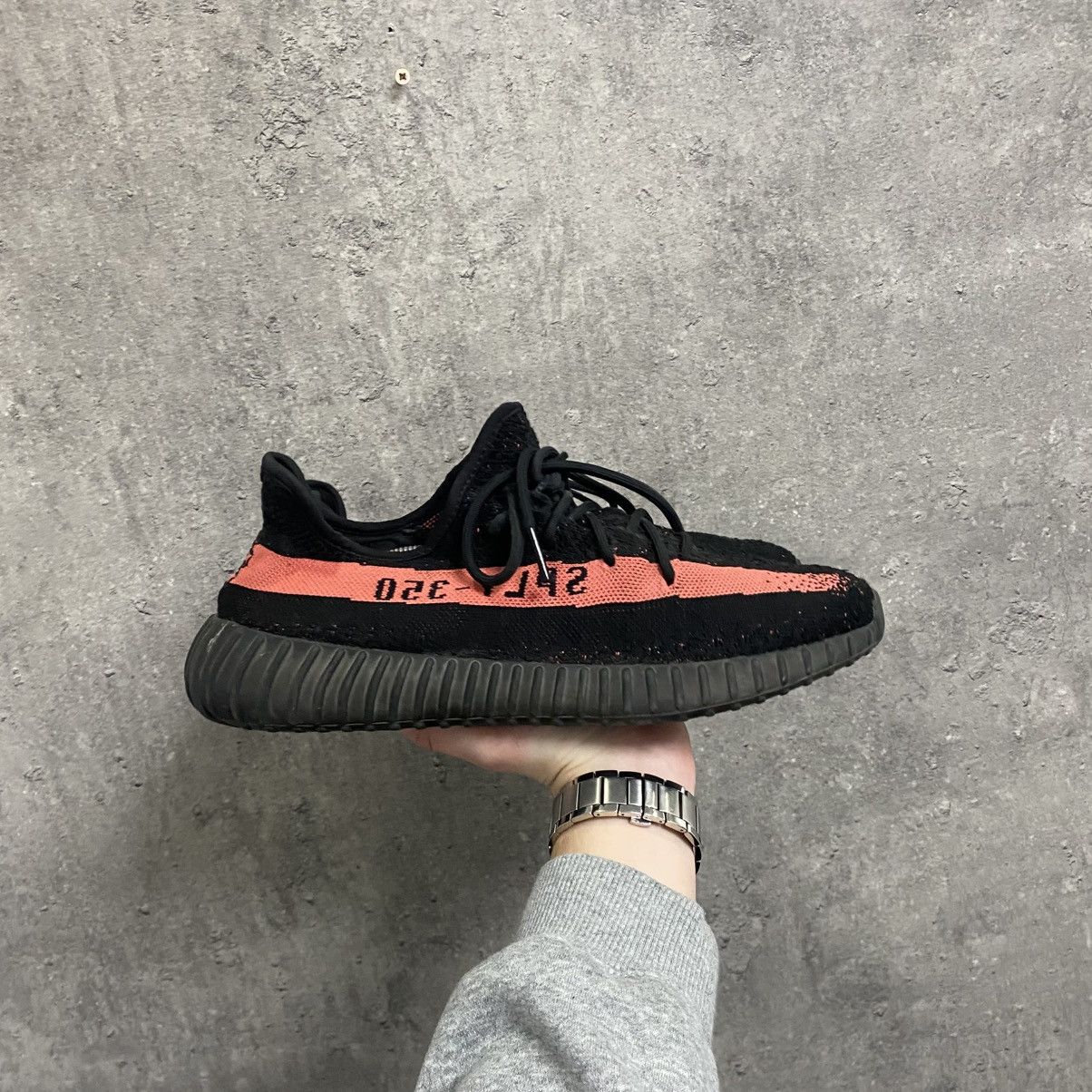 Adidas × Kanye West Adidas Yeezy 350 Boost V2 SPLY Red Size US 12 / EU 45 - 1 Thumbnail