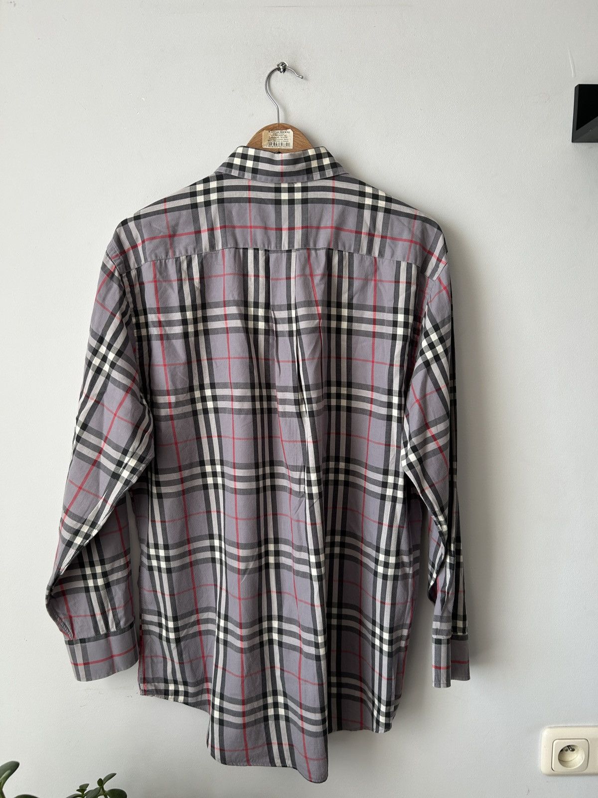 Burberry BURBERRY Nova check shirt grey Size US L / EU 52-54 / 3 - 8 Thumbnail