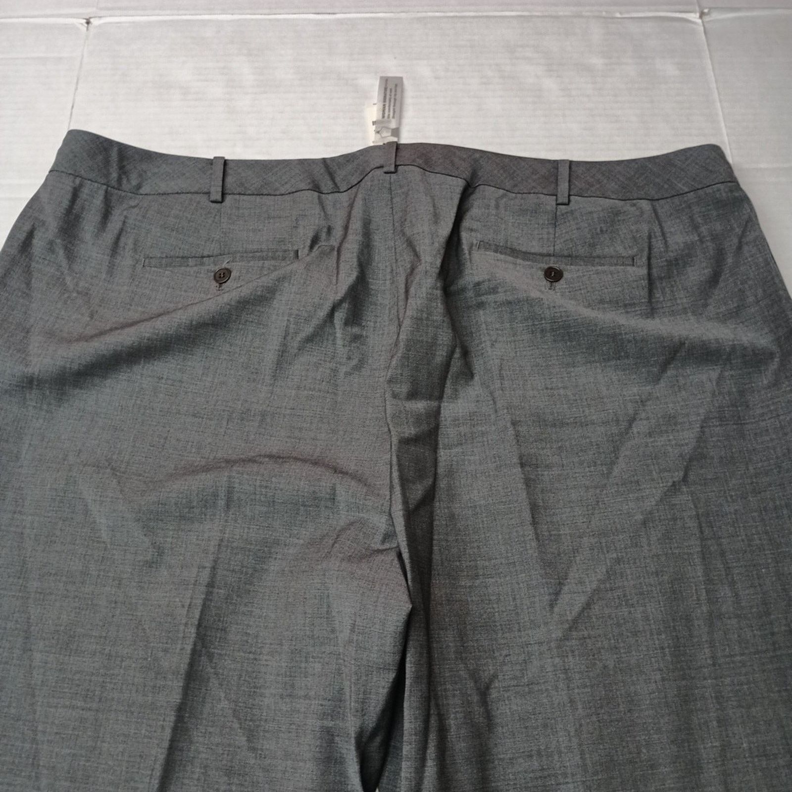 Other Talbots Signature Women High Waist Pants 24W Gray Wool Blend Size 32" / US 10 / IT 46 - 9 Thumbnail