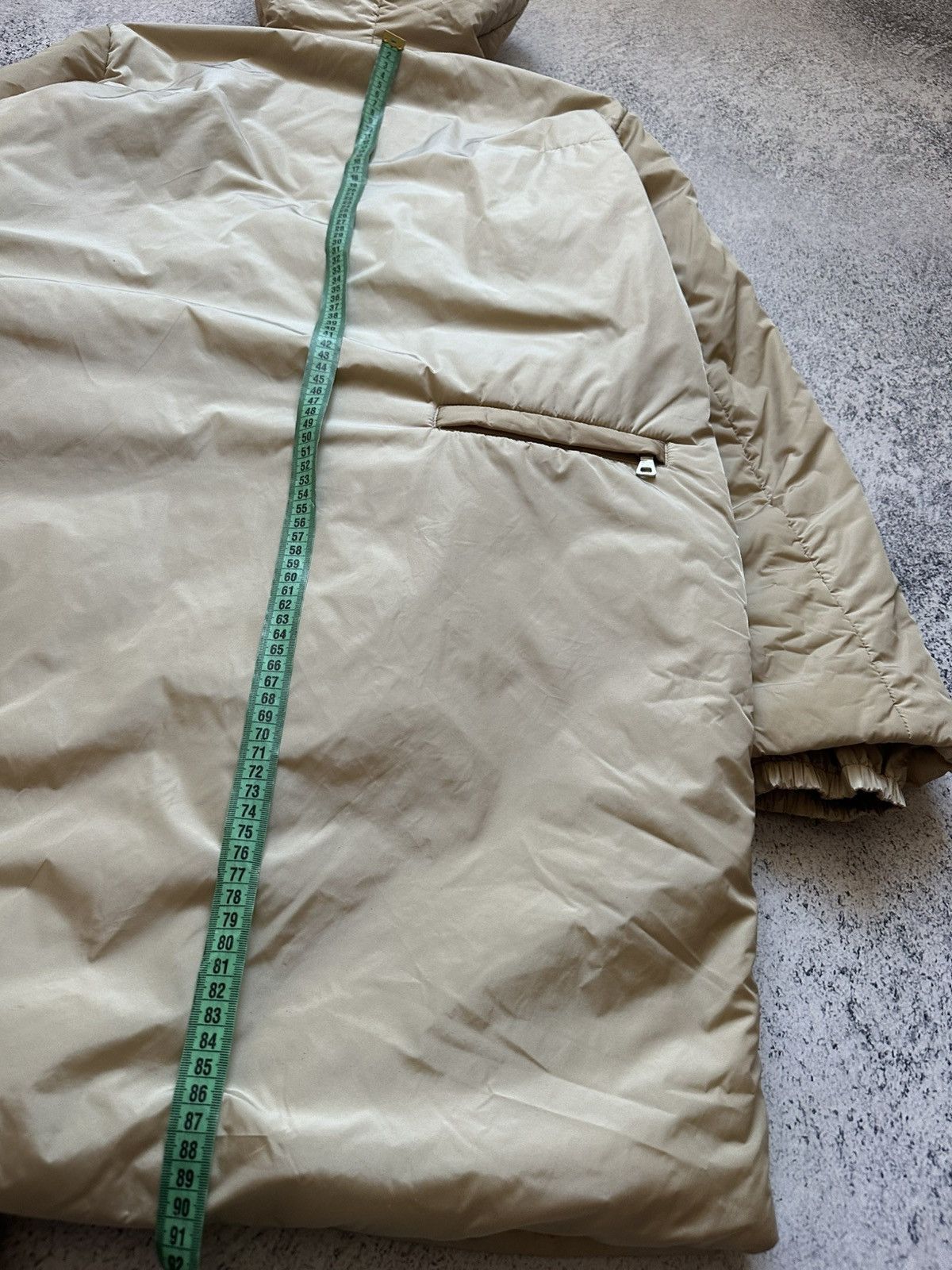 Prada Vintage Prada F/W 99 Nylon Parka Ski Jacket Beige Archive Size L / US 10 / IT 46 - 20 Thumbnail