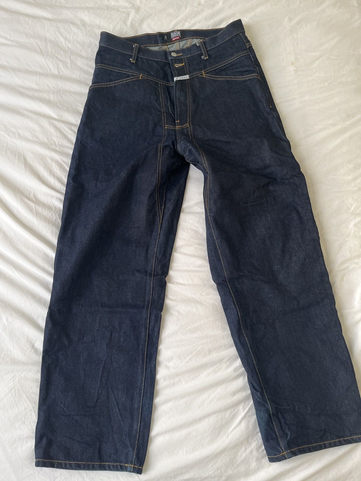 Supreme SUPREME / MARITHÉ + FRANÇOIS GIRBAUD 2025 X-SEAM BAGGY JEANS Size US 32 / EU 48 - 1 Thumbnail