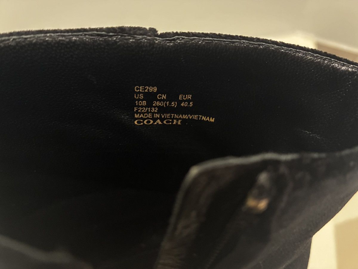 Coach Coach Iona Booties (Black Suede) Size US 10 / IT 40 - 3 Thumbnail