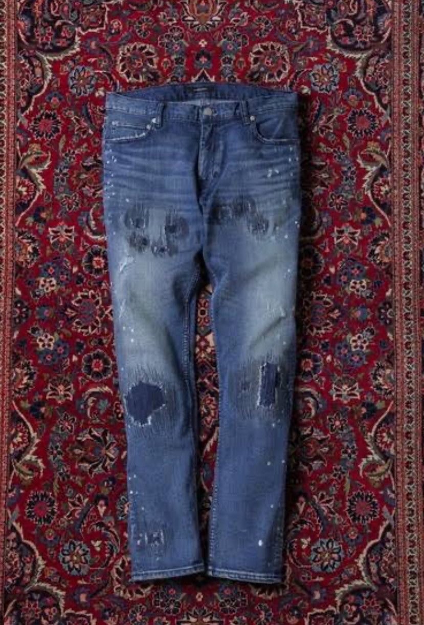 Number (N)ine Number nine VINTAGE CLASH SLIM TAPERED DENIM PANTS jeans Size US 32 / EU 48 - 1 Preview