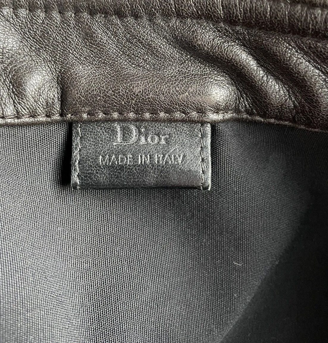 Dior FW06 DIOR HOMME Leather Bag by Hedi Slimane Size ONE SIZE - 4 Thumbnail
