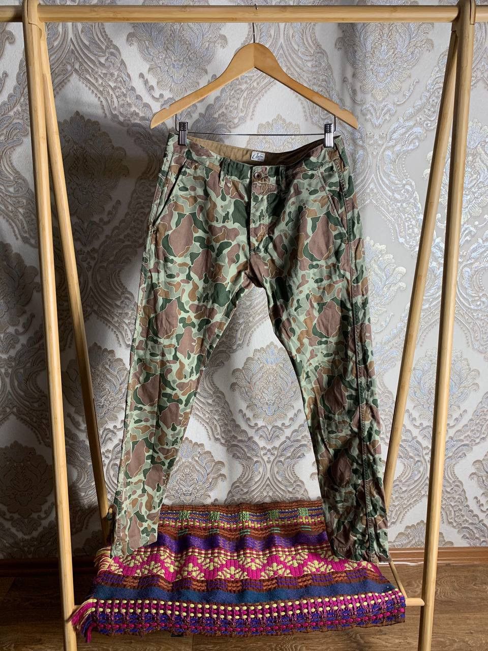 Edwin VINTAGE EDWIN CAMO DESIGNER PANTS JAPANESE BRAND Y2K 90s SK8 Size US 32 / EU 48 - 1 Thumbnail