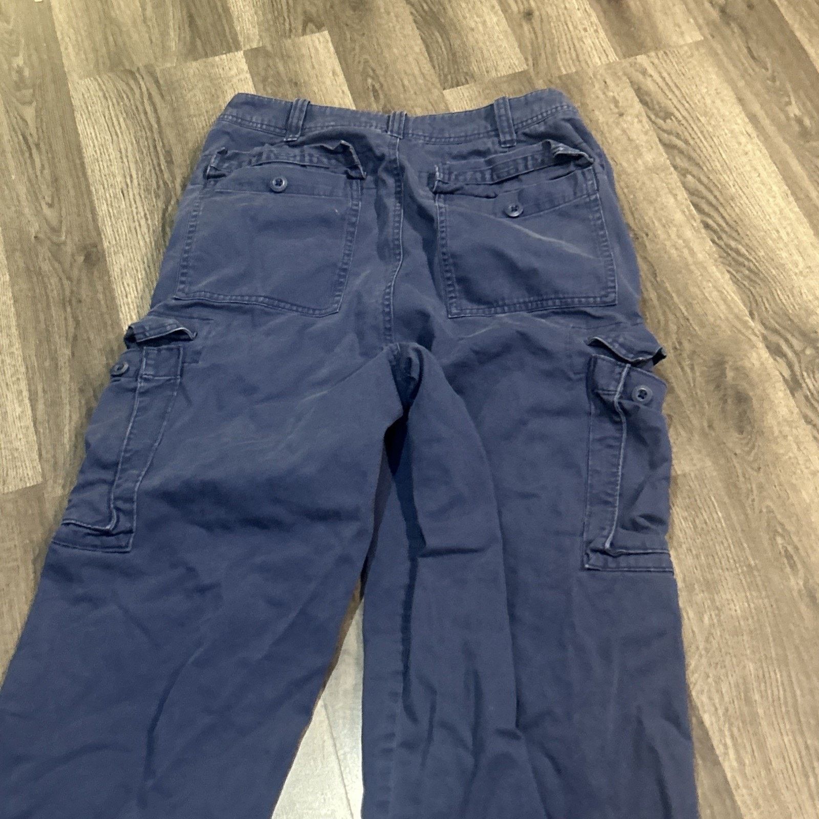 Hollister Men’s Hollister 33 Cargo Blue Pants Y2K Heavy Pants Size US 33 - 14 Thumbnail