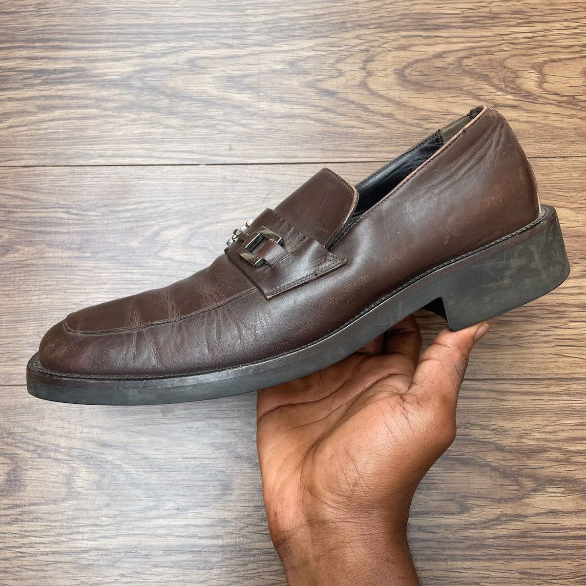 Gucci Vintage Brown Gucci Loafer EU40.5 US7.5 Size US 7.5 / EU 40-41 - 5 Thumbnail