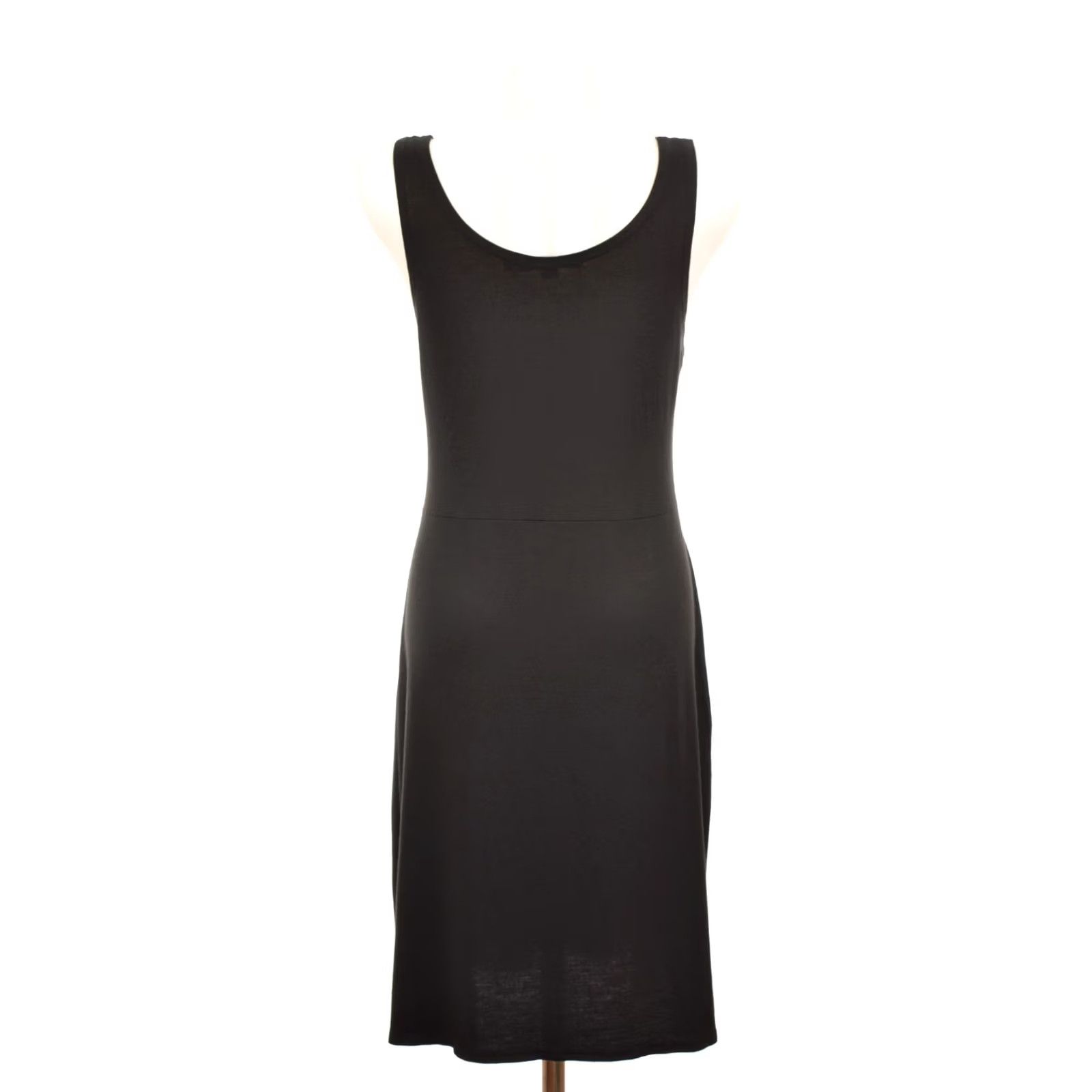 Vintage Gudrun Sjoden Micromodal Black Sleeveless Dress S Maxi? Wait. Size S / US 4 / IT 40 - 4 Thumbnail