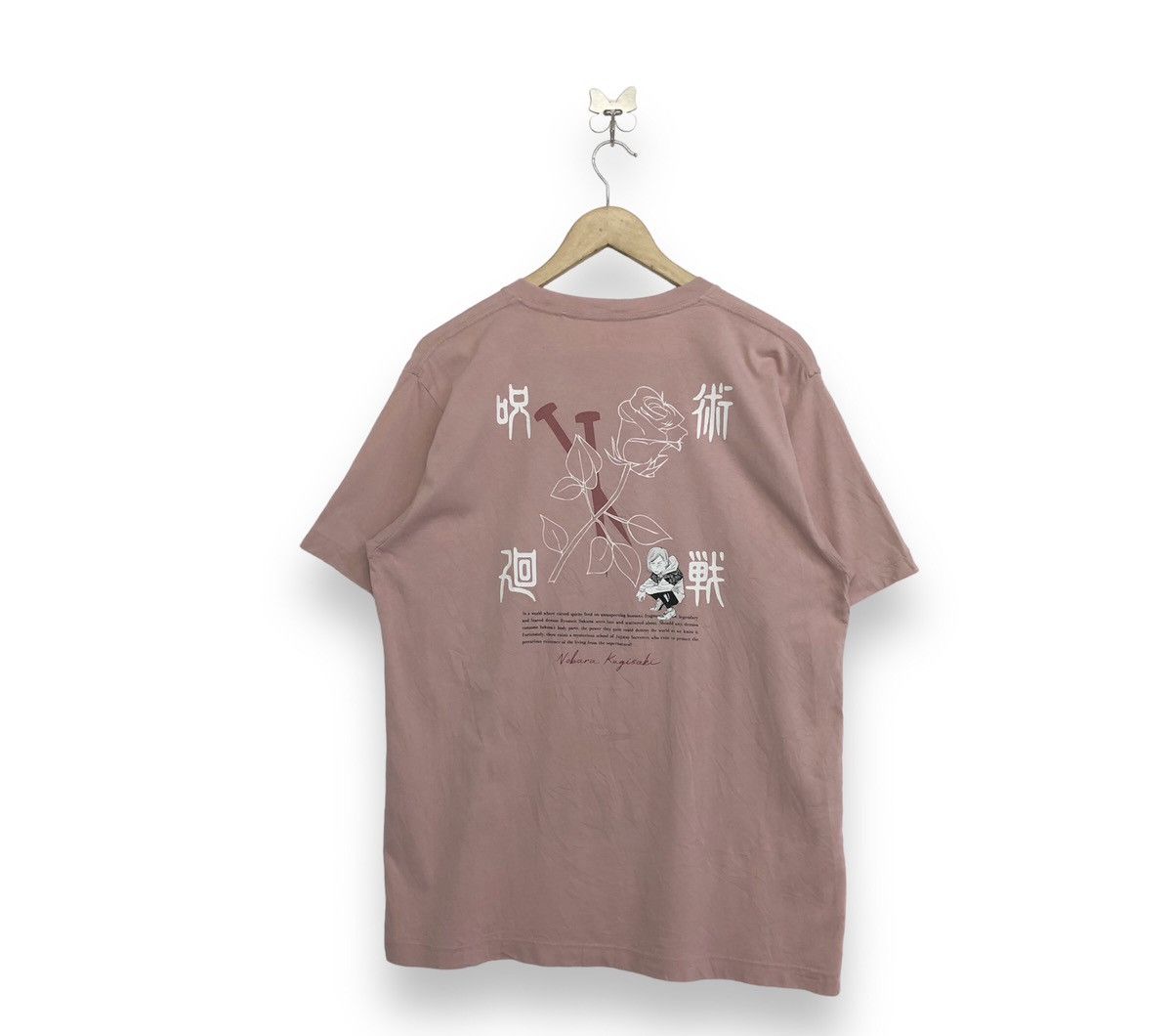 Anime × Japanese Brand × Uniqlo Jujutsu Kaisen X Uniqlo Nobara Kugisaki Anime Tshirt Size US L / EU 52-54 / 3 - 4 Thumbnail
