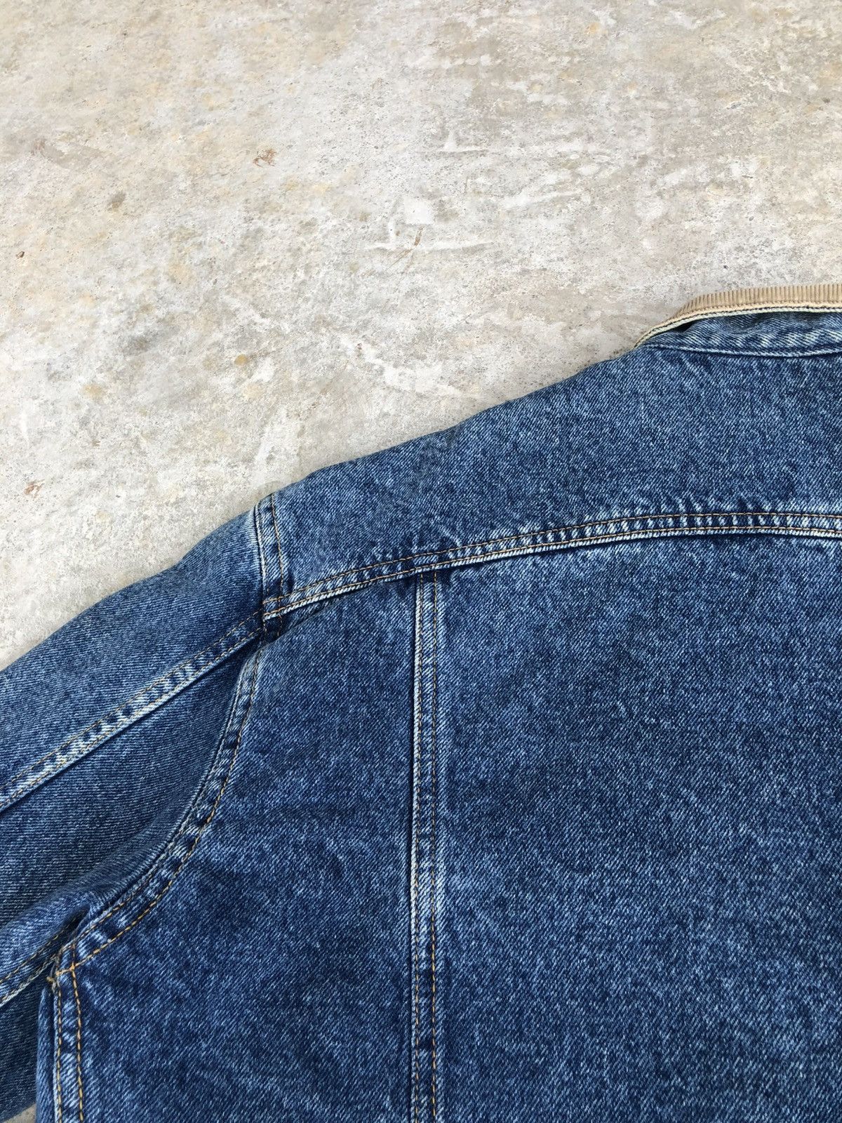 Lee Vintage Lee Storm Rider Blanket Lined Denim Jacket Baggy Size US L / EU 52-54 / 3 - 12 Thumbnail