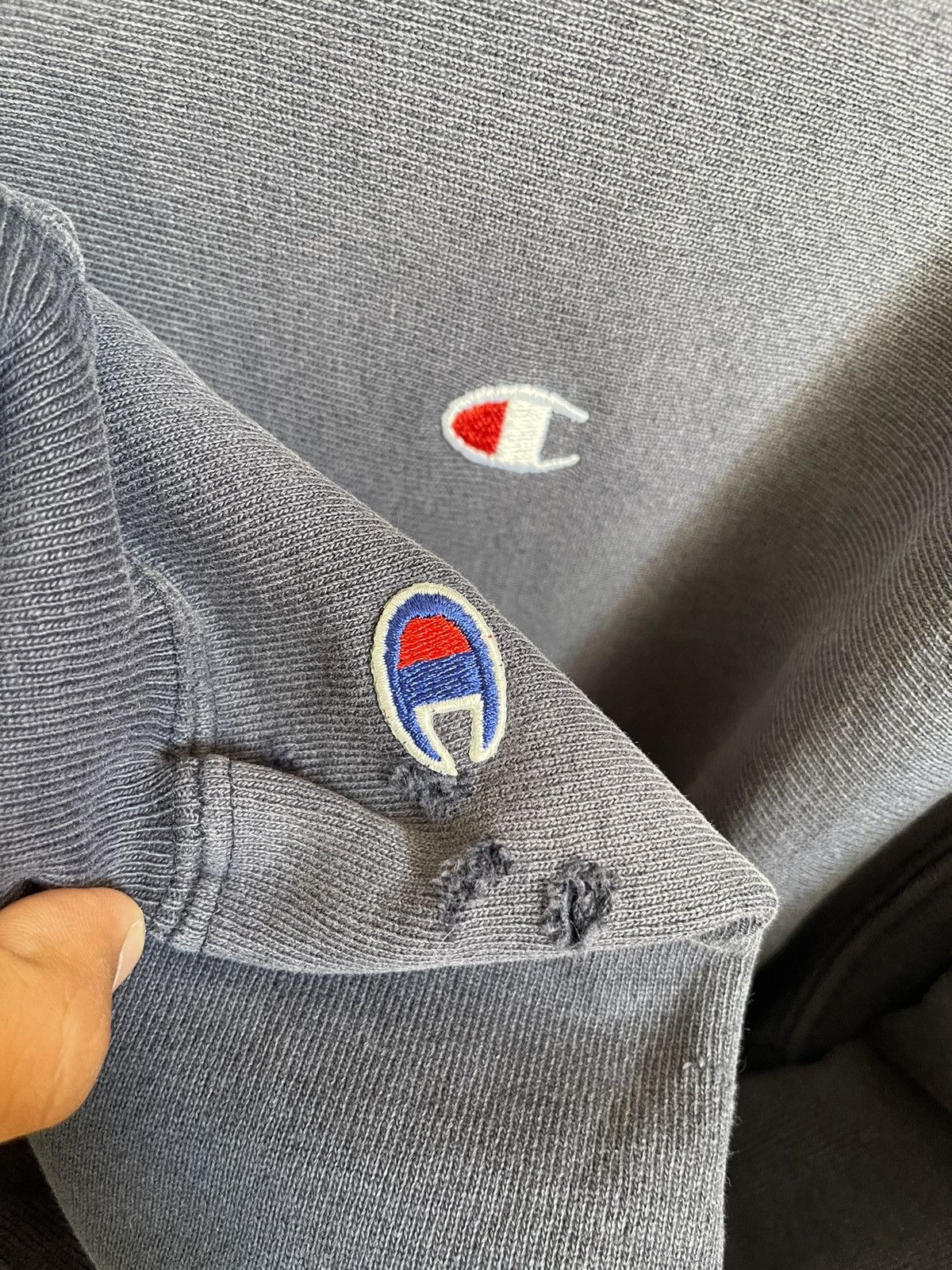 Champion Vintage Champion Reverse Weave Faded Sweatshirt Small Logo Size US XL / EU 56 / 4 - 3 Thumbnail