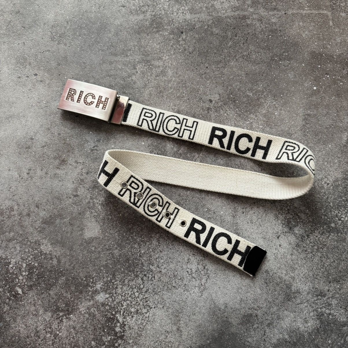 Hysteric Glamour × Japanese Brand × Vintage Richmond Y2K Vintage Opium Japan Avant Garde Cotton Belt Size ONE SIZE - 3 Thumbnail
