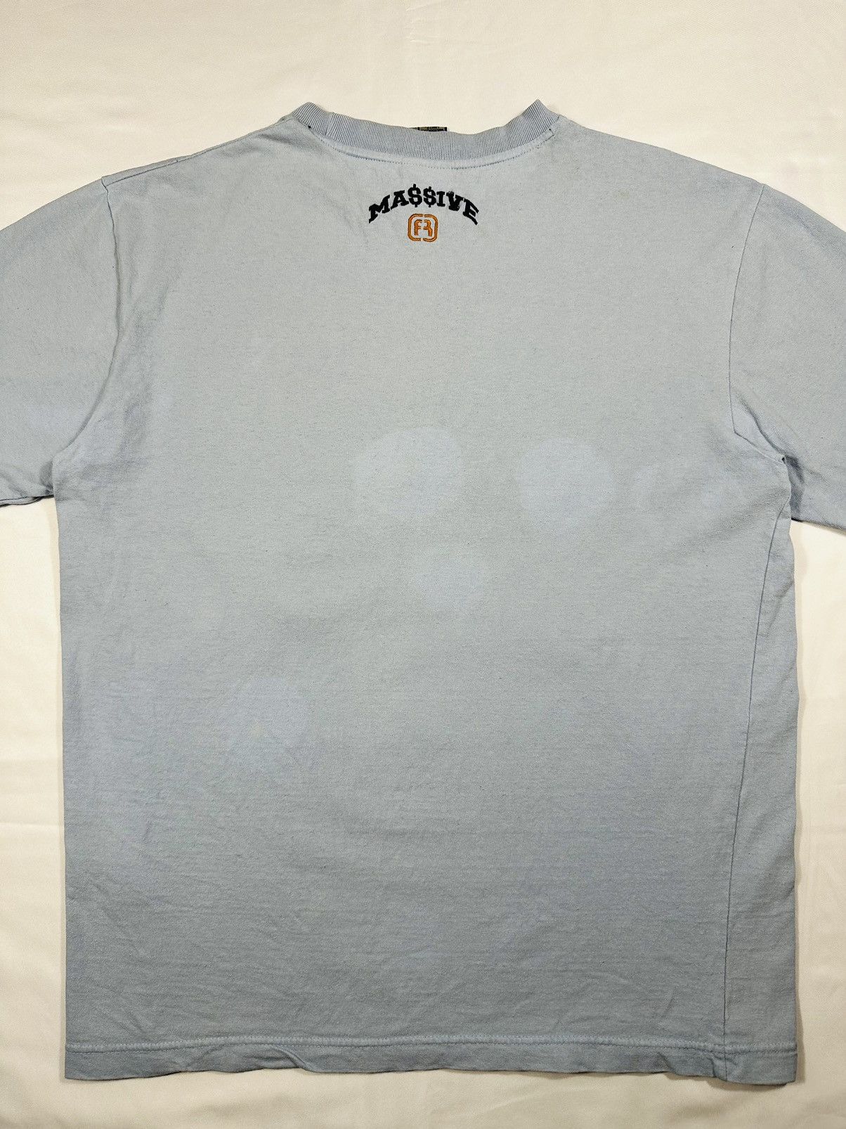 Other Y2K Freaky Massive Streetwear 2000s Denim Graphic T Shirt Size US L / EU 52-54 / 3 - 7 Thumbnail