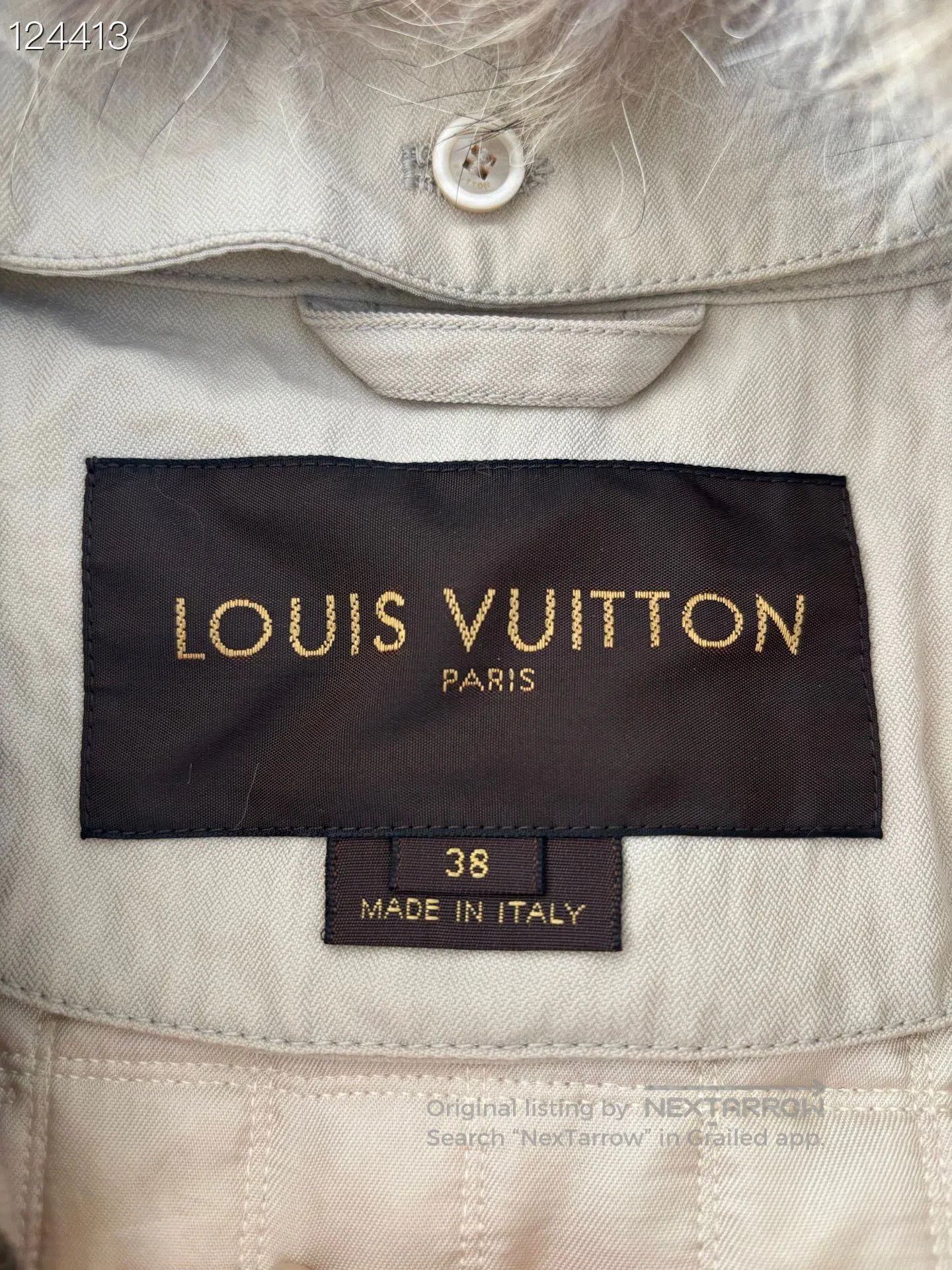 Louis Vuitton Louis Vuitton Beige Jacket w/ Detachable Vest. Size S / US 4 / IT 40 - 4 Thumbnail