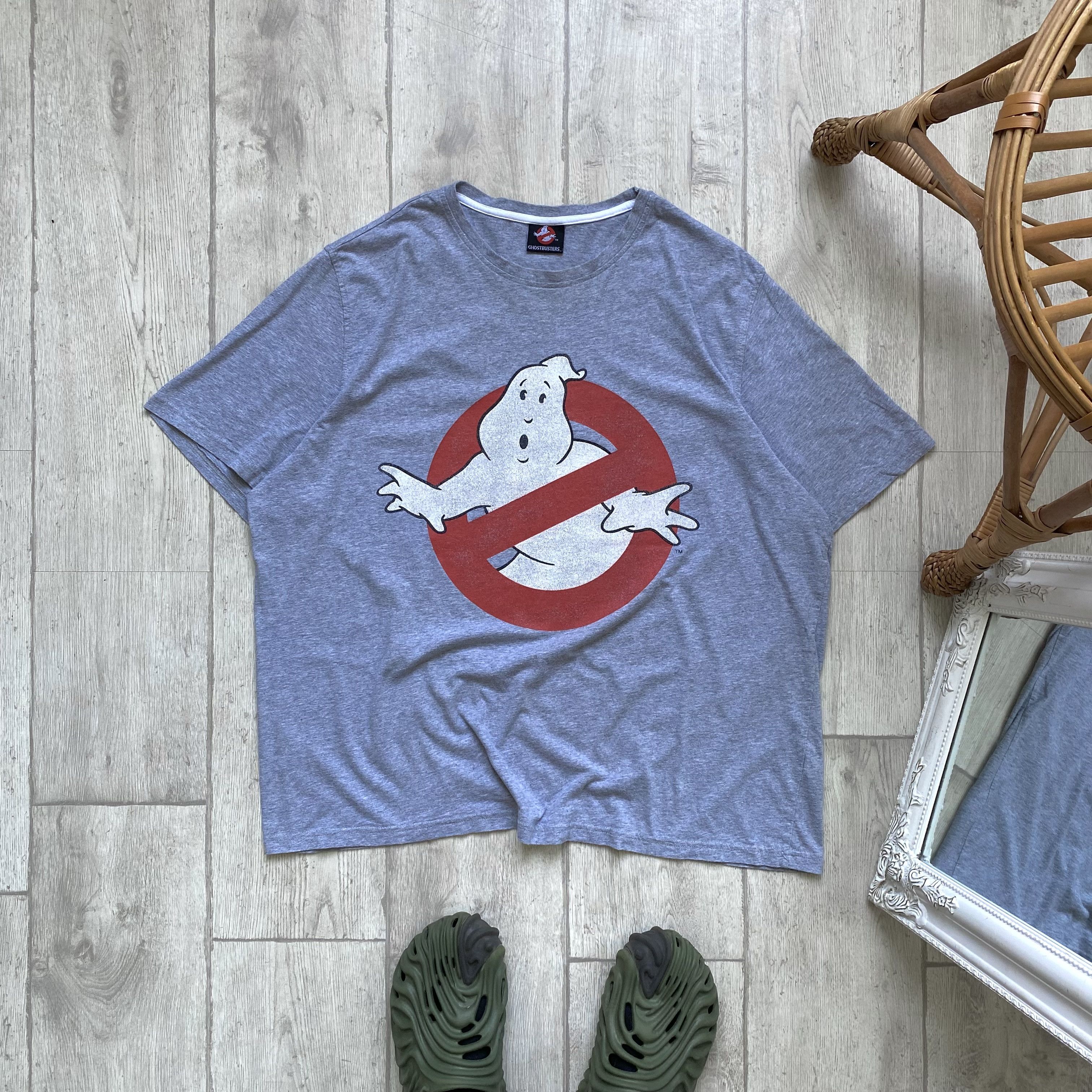 Cartoon Network 👻 Vintage 00s Ghostbusters logo boxy tee MOOGLIE Size US XL / EU 56 / 4 - 1 Thumbnail