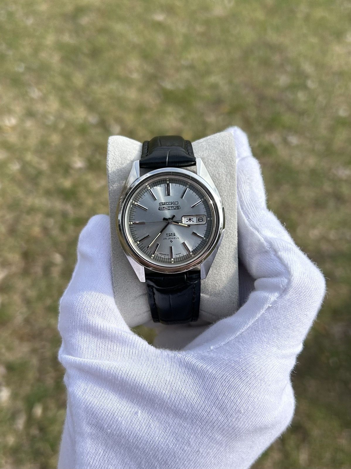 Seiko Actus Ss Watch Automatic Authentic 1970's in Grey, Men's