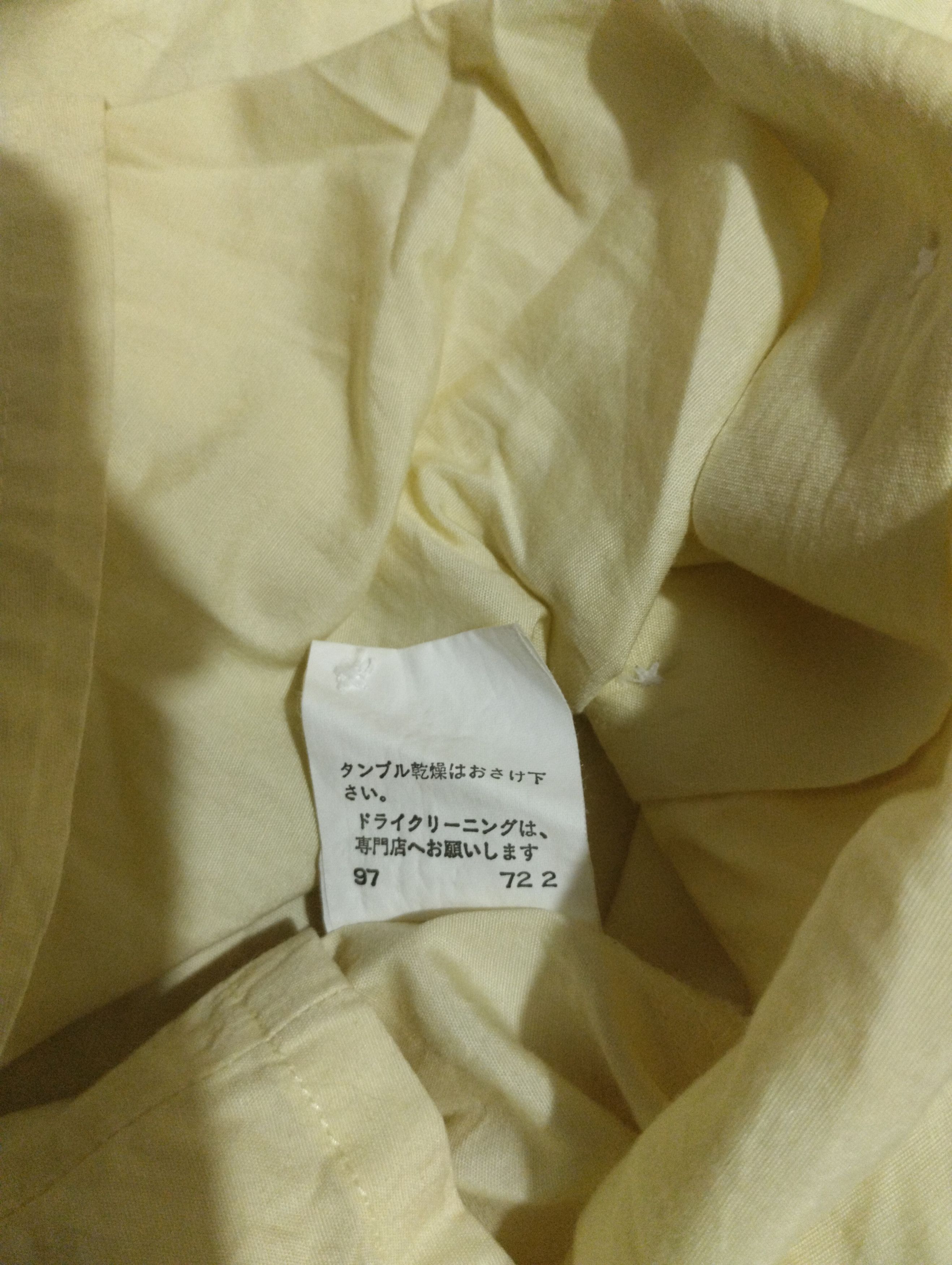 Yohji Yamamoto Ined Homme By Yohji Yamamoto Shirt Size S / US 4 / IT 40 - 2 Thumbnail