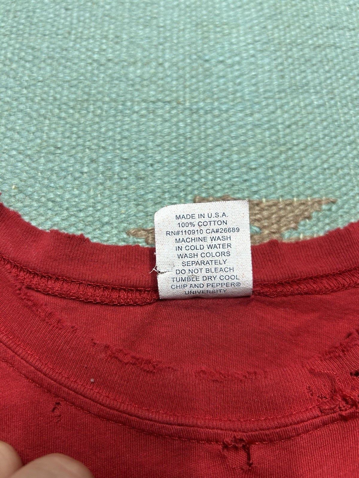 Vintage Vtg 90s t shirt BAMA Alabama distressed women’s baby tee XS Size XS / US 0-2 / IT 36-38 - 10 Thumbnail
