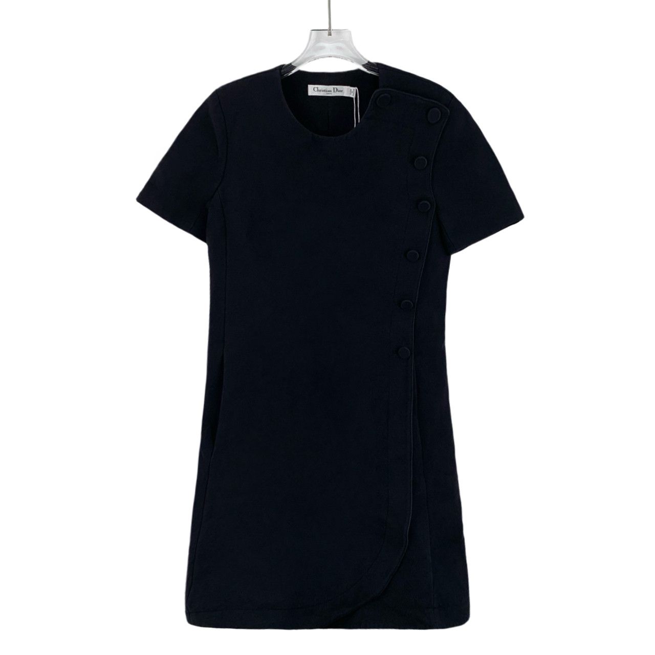 Dior Dior Dress Side Button Cotton Black (Size 34) Size XXS / US 00 / IT 34 - 1 Thumbnail