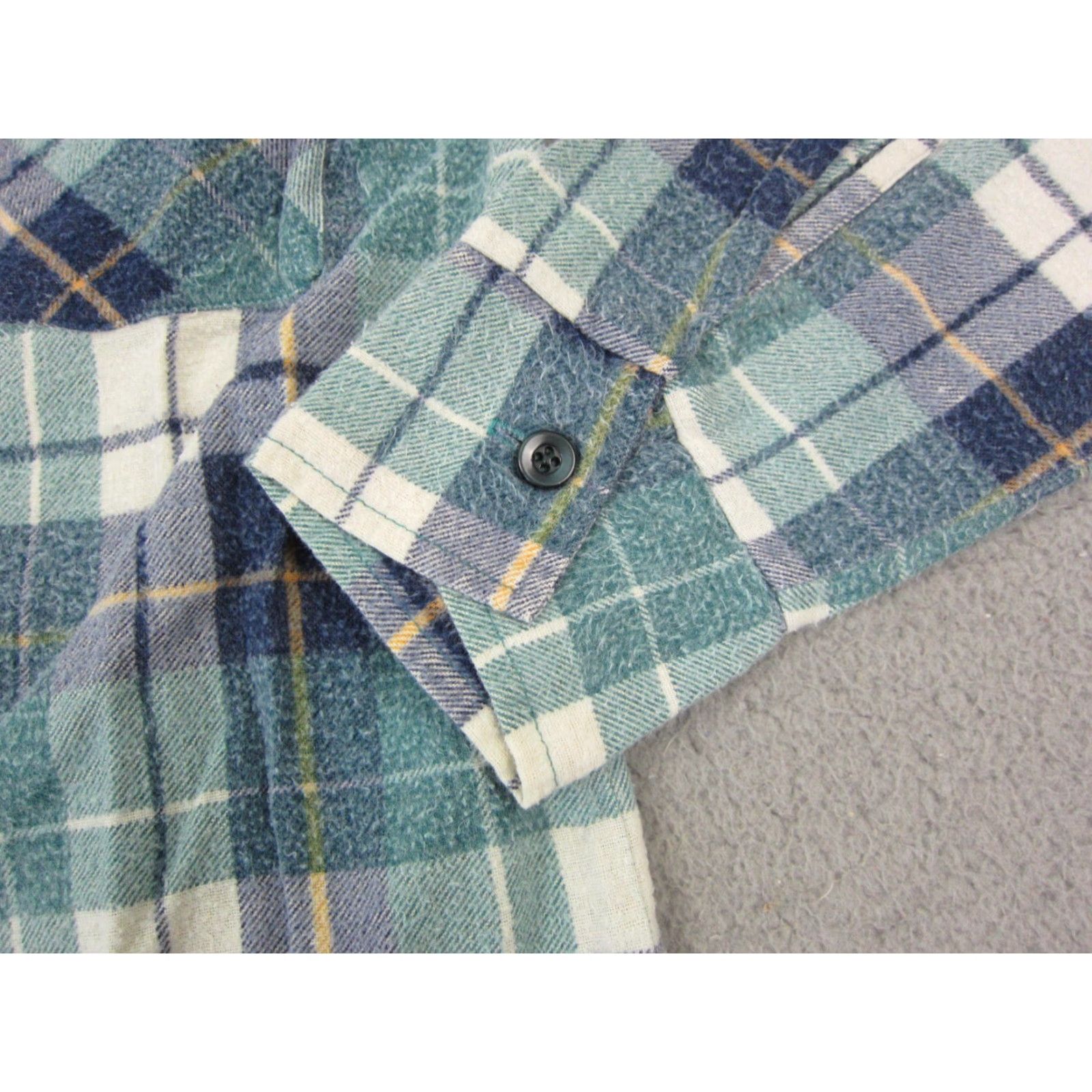 Vintage VINTAGE Flannel Shirt Mens Small Blue Plaid Button-Up Favorites Shirt Casual Workwear 80s Western Classic Size US S / EU 44-46 / 1 - 6 Thumbnail