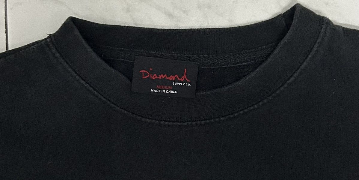 Diamond Supply Co. VINTAGE DIAMOND SUPPLY CO SWEATSHIRT Size US L / EU 52-54 / 3 - 3 Thumbnail