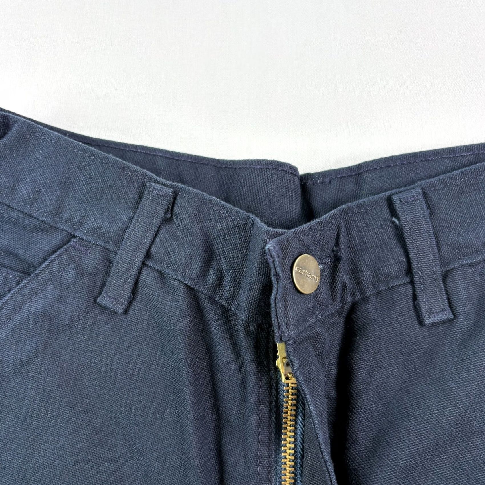 Carhartt Carhartt Pants Mens 31x30 Blue Carpenter Duck Utility Workwear Relaxed Fit NEW Size US 31 - 2 Thumbnail