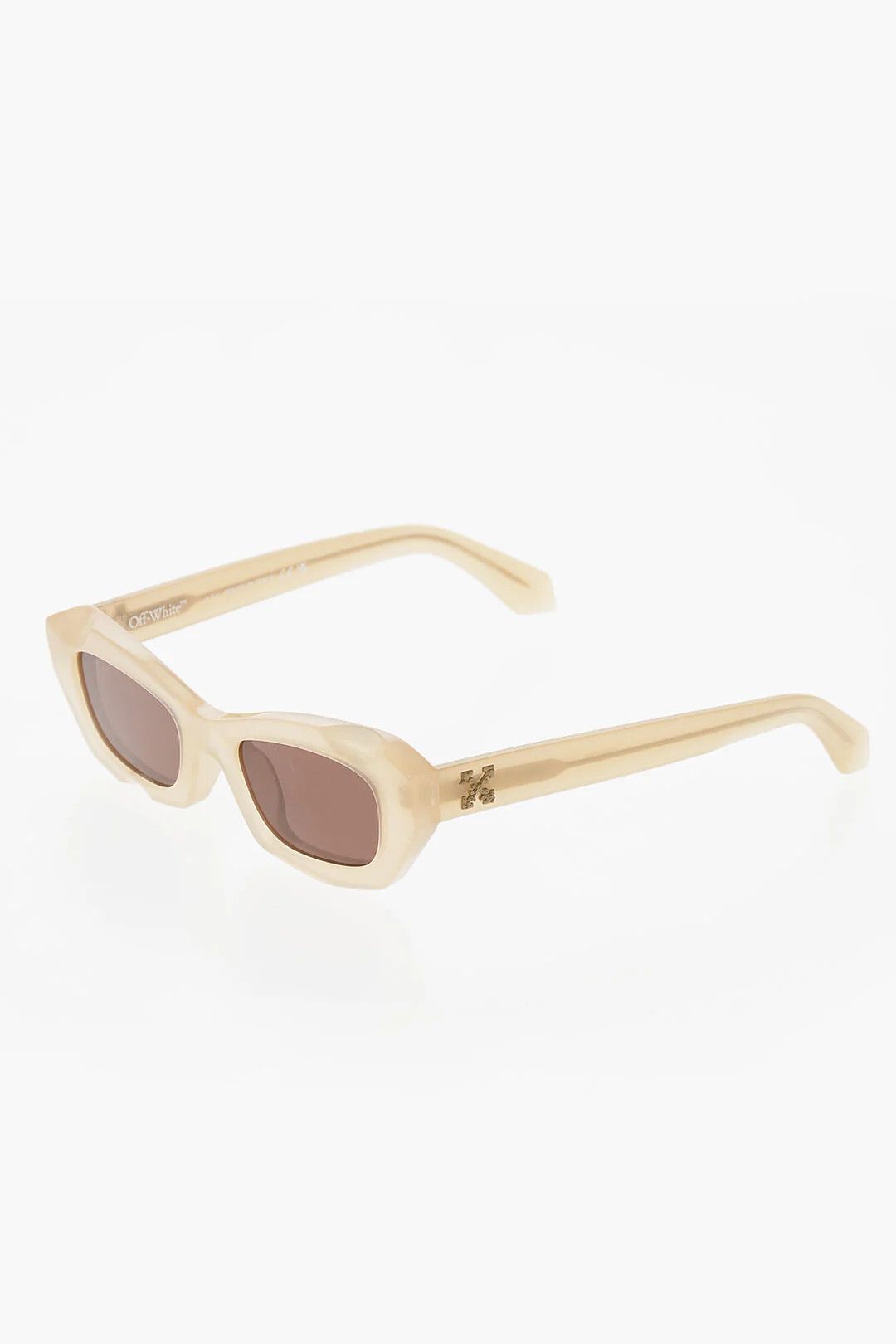 Off-White og1mm0426 Size: OS / Oval Sunglasses in Beige Size ONE SIZE - 2 Thumbnail