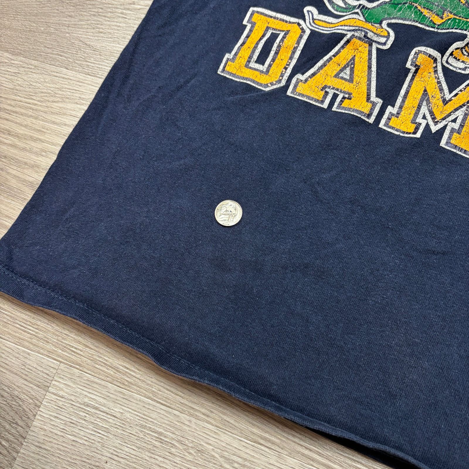 Champion × Vintage Vintage 80s 90s Champion Notre Dame Fighting Irish Shirt L Size US L / EU 52-54 / 3 - 9 Thumbnail