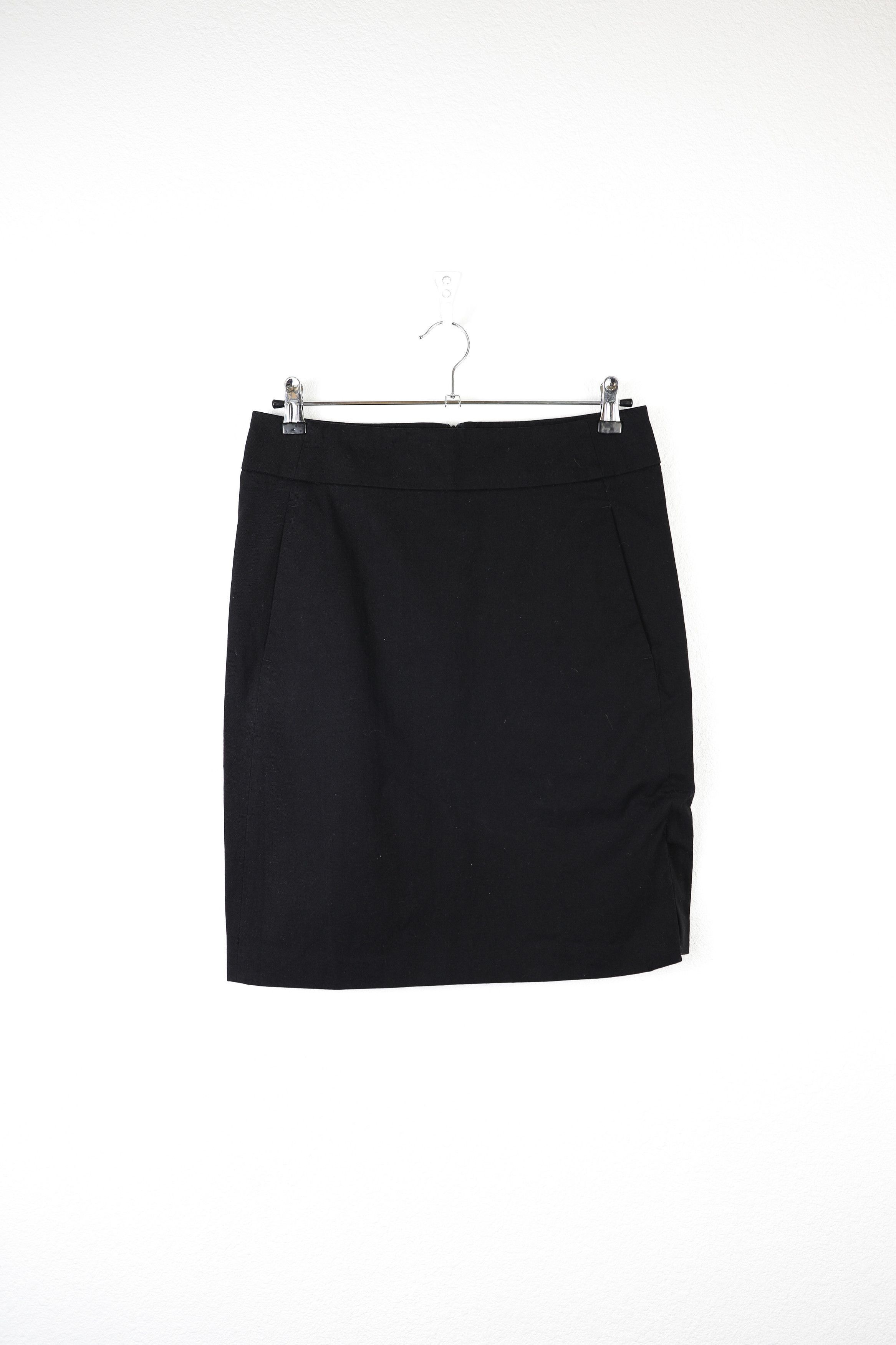 Dries Van Noten Womens Dries Van Noten Black Pockets Midi Skirt Size 25" / US 0 / IT 36 - 1 Thumbnail