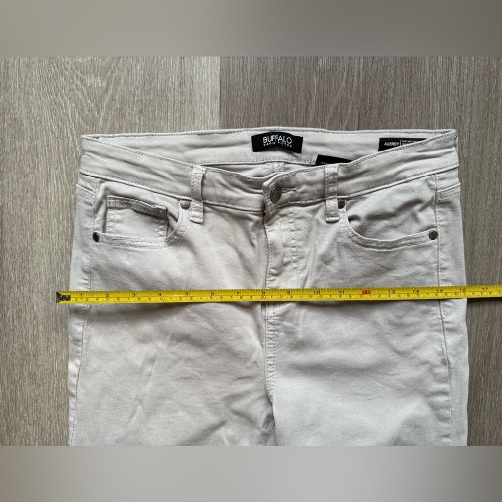 Buffalo David Bitton Buffalo David Bitton Women's Skinny Jeans - Cream Size 28" / US 6 / IT 42 - 6 Thumbnail