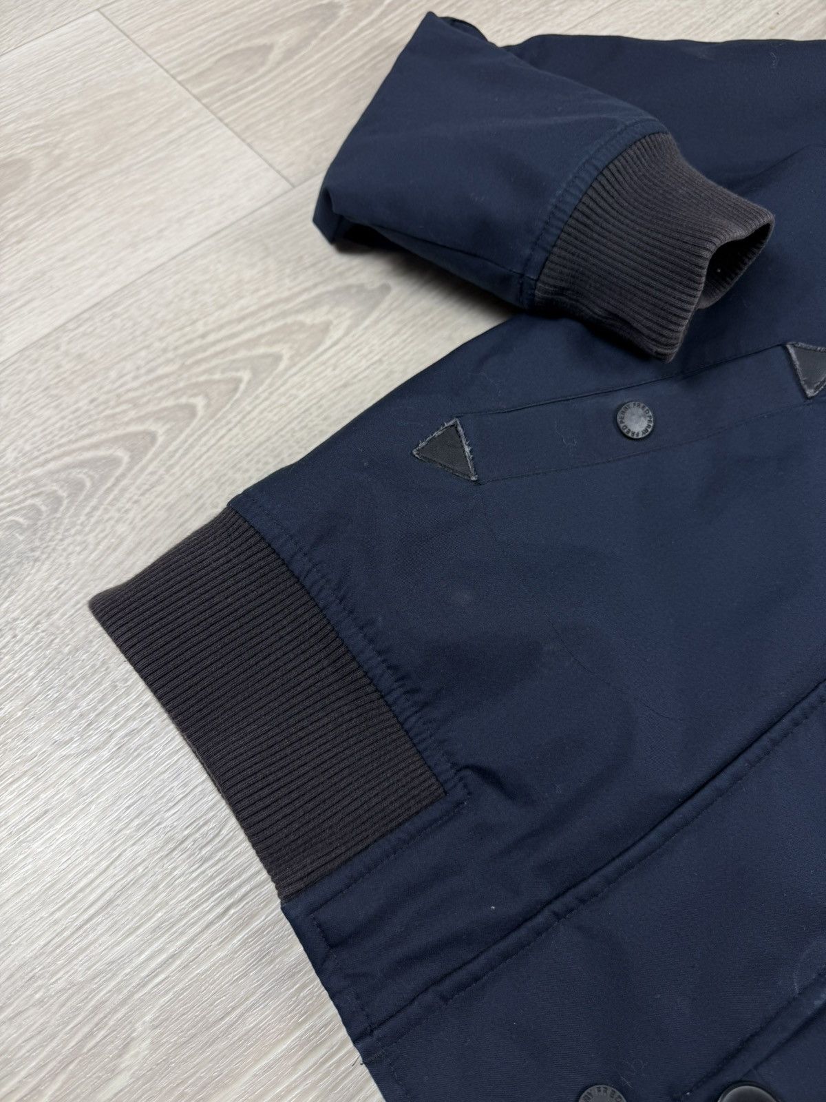 Fred Perry Fred Perry Women's Parker Jacket Navy Blue Size 8 Fur Hood Size M / US 6-8 / IT 42-44 - 6 Thumbnail