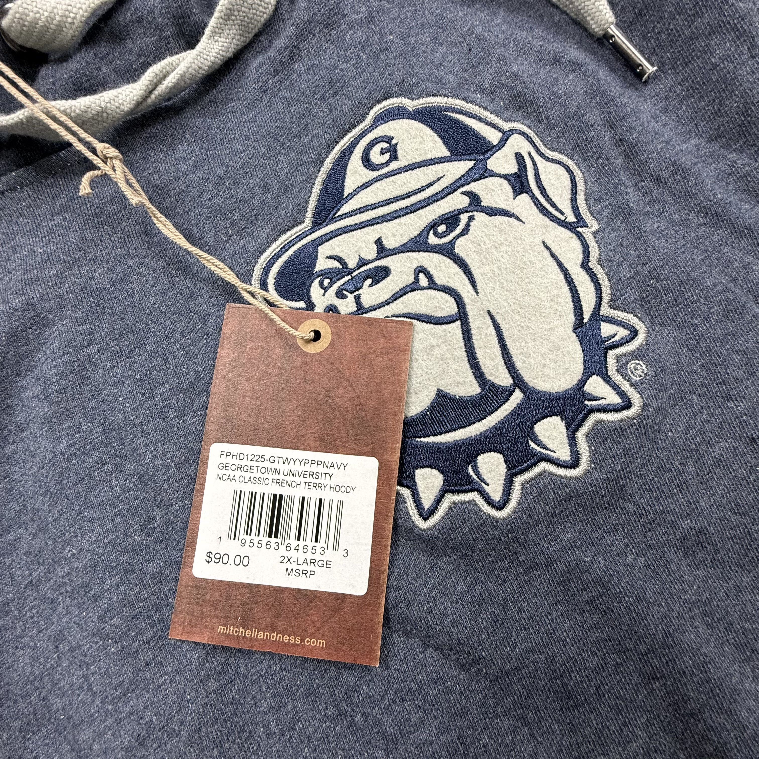 Mitchell & Ness Mitchell & Ness Georgetown Hoyas College Vault Hoodie Size US XXL / EU 58 / 5 - 8 Thumbnail