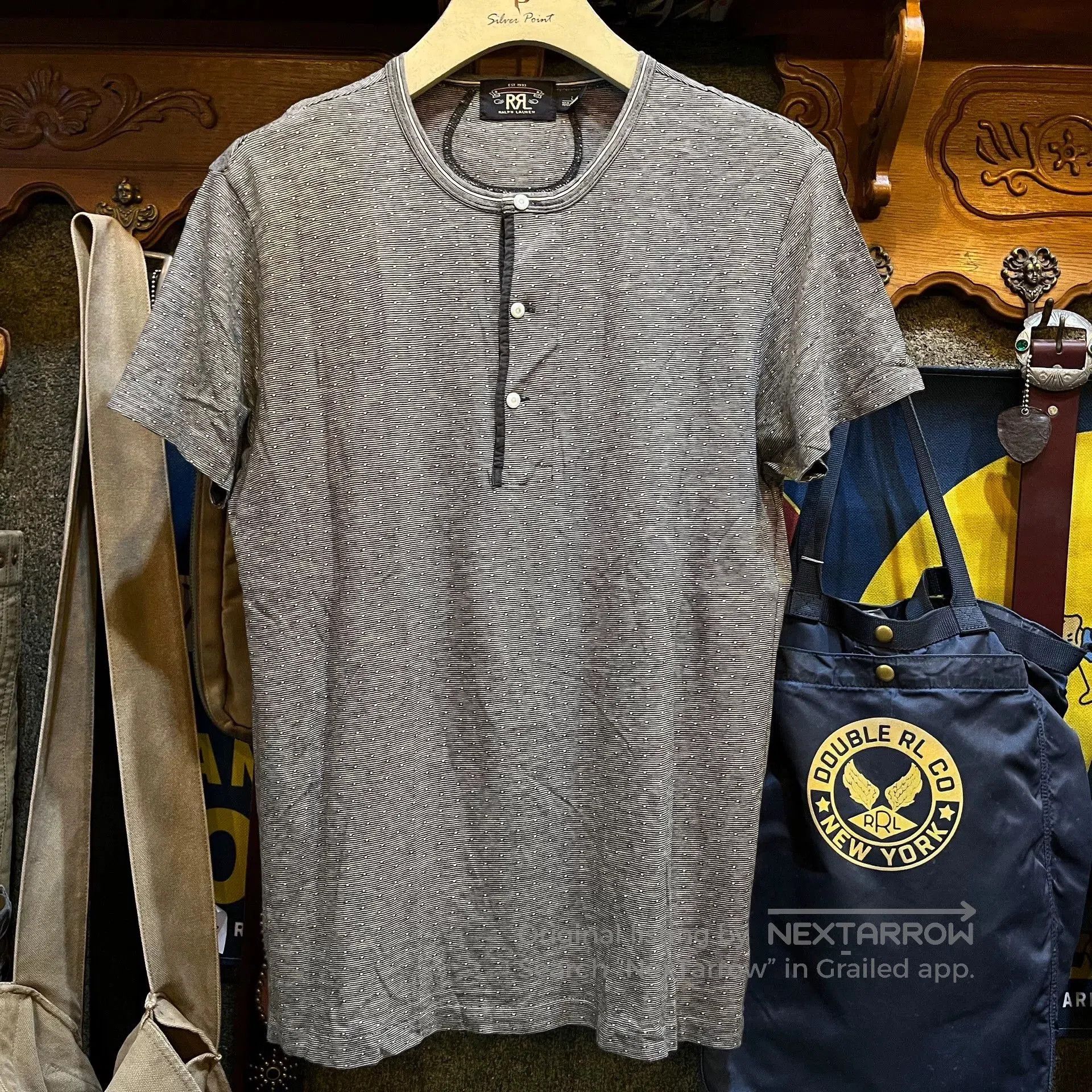 RRL Ralph Lauren RRL Double RL Henley Short. Size US L / EU 52-54 / 3 - 1 Thumbnail