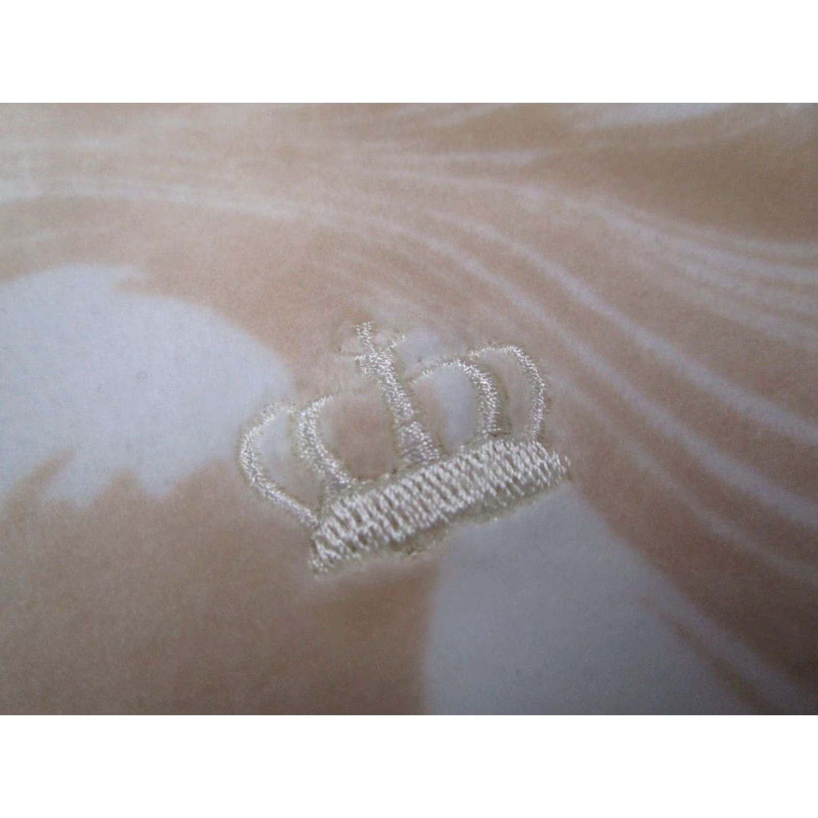 Juicy Couture Juicy Couture Hoodie Women XL Beige Swirl Velour Full Zip Long Sleeve Geometric Pattern Embroidered Crown Logo City Retro Sports Size XL / US 12-14 / IT 48-50 - 5 Thumbnail