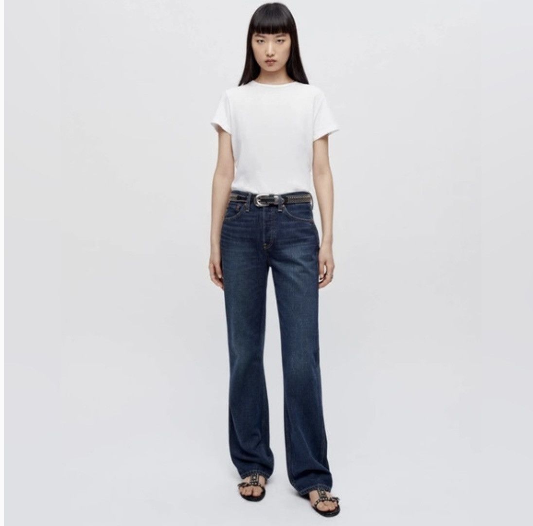 RE/DONE Relaxed Long Jean in Palermo Wash Size 27" / US 4 / IT 40 - 1 Thumbnail