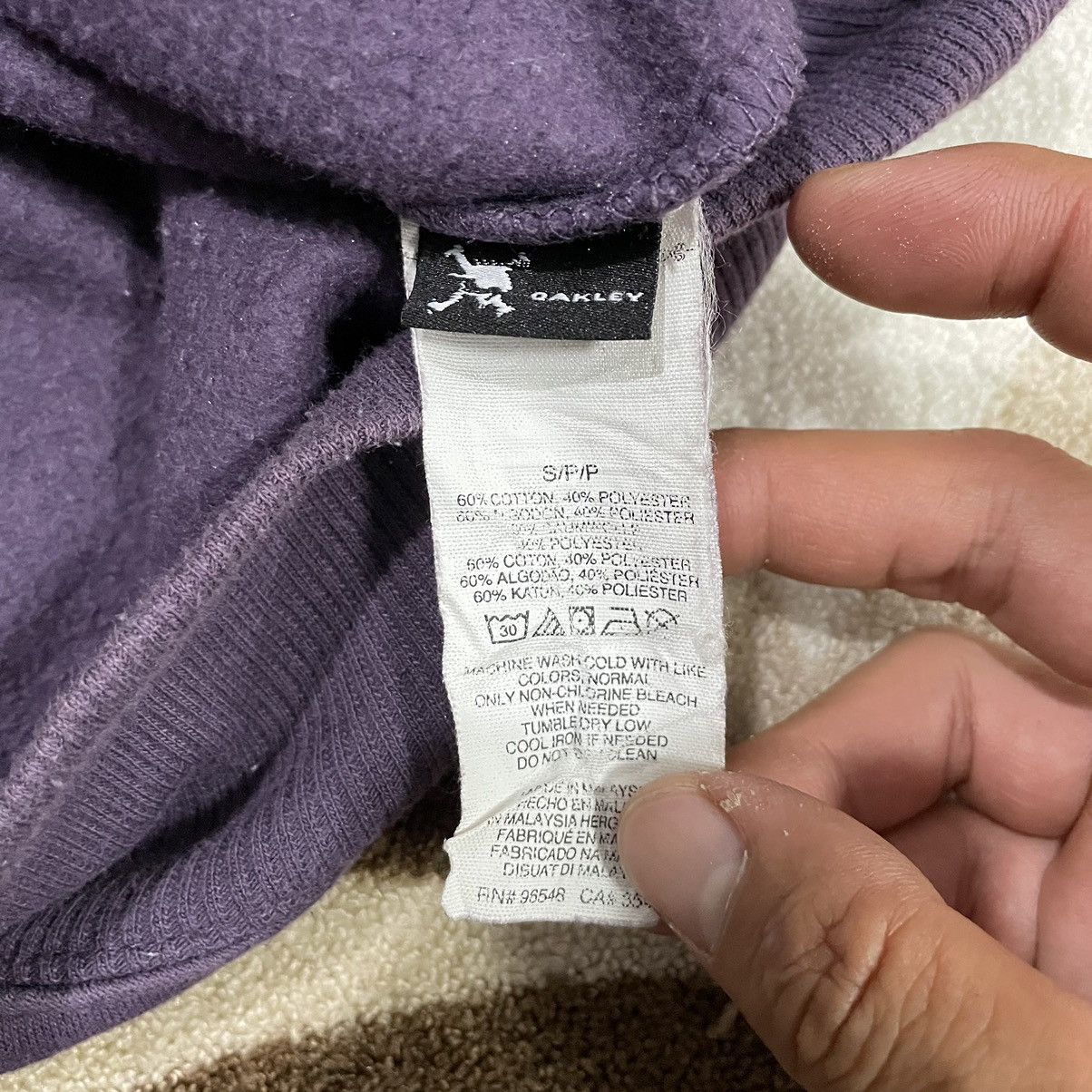 Oakley Oakley Big Logo hoodie Size US S / EU 44-46 / 1 - 7 Thumbnail