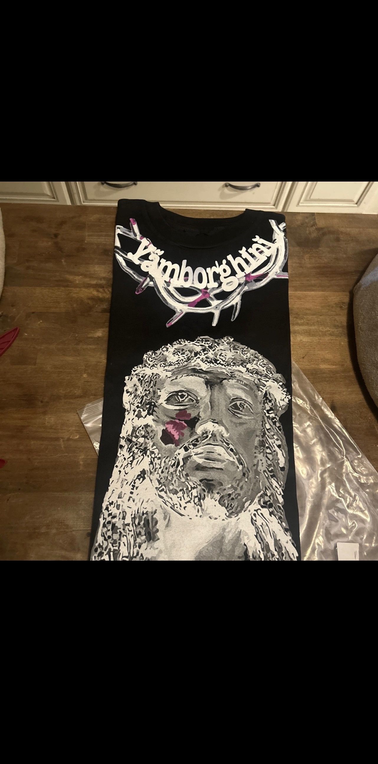 VLONE Yamborghini Black Tee