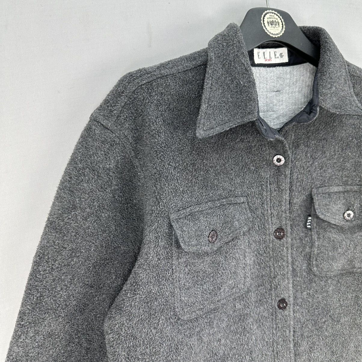 Ellesse Vintage 90's Elle Sport Fleece Flannel Double Pocket Size US S / EU 44-46 / 1 - 2 Thumbnail