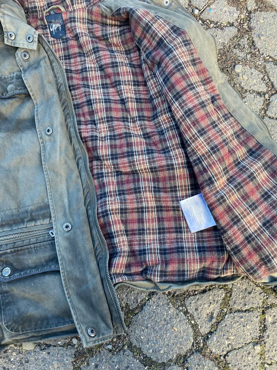 Japanese Brand Y2K Fur Fuzzy If Six Was Nine Style Faded Jacket Size US S / EU 44-46 / 1 - 9 Thumbnail