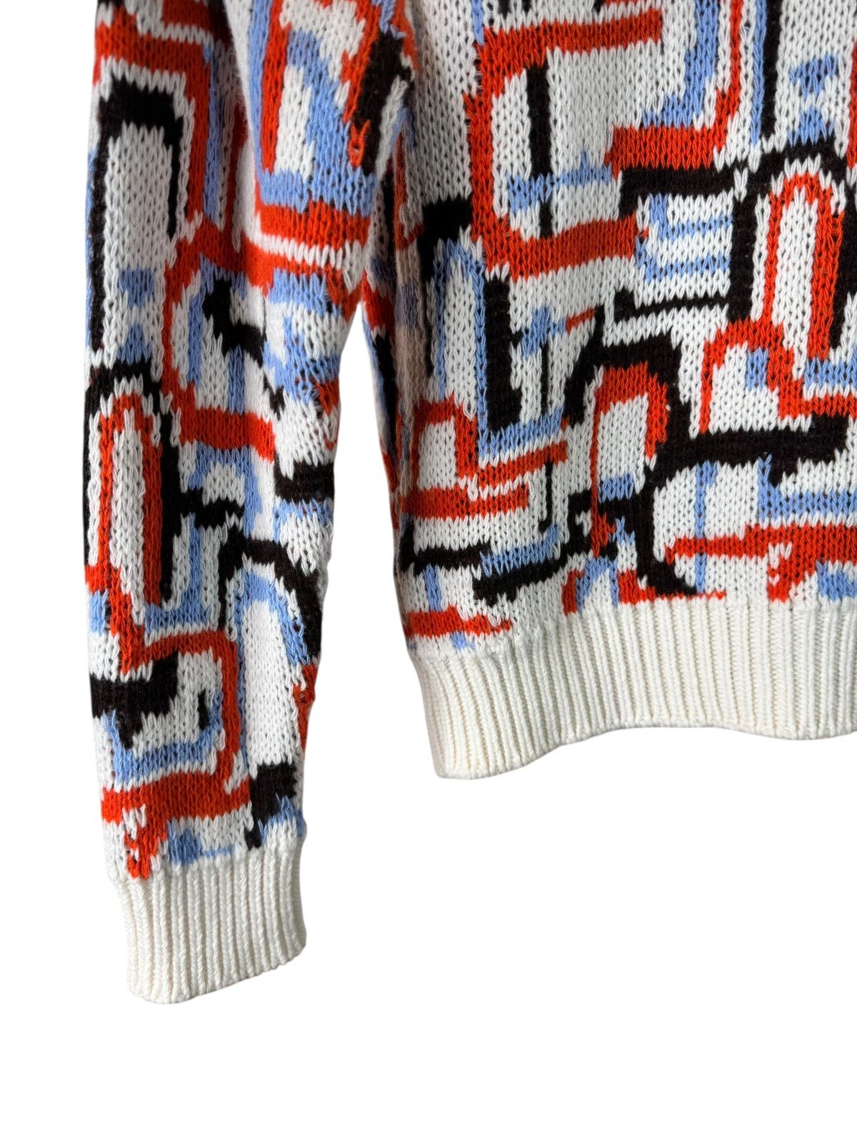 Prada Prada Multicolor Wool Cashmere Knit Sweater Size XS / US 0-2 / IT 36-38 - 5 Thumbnail