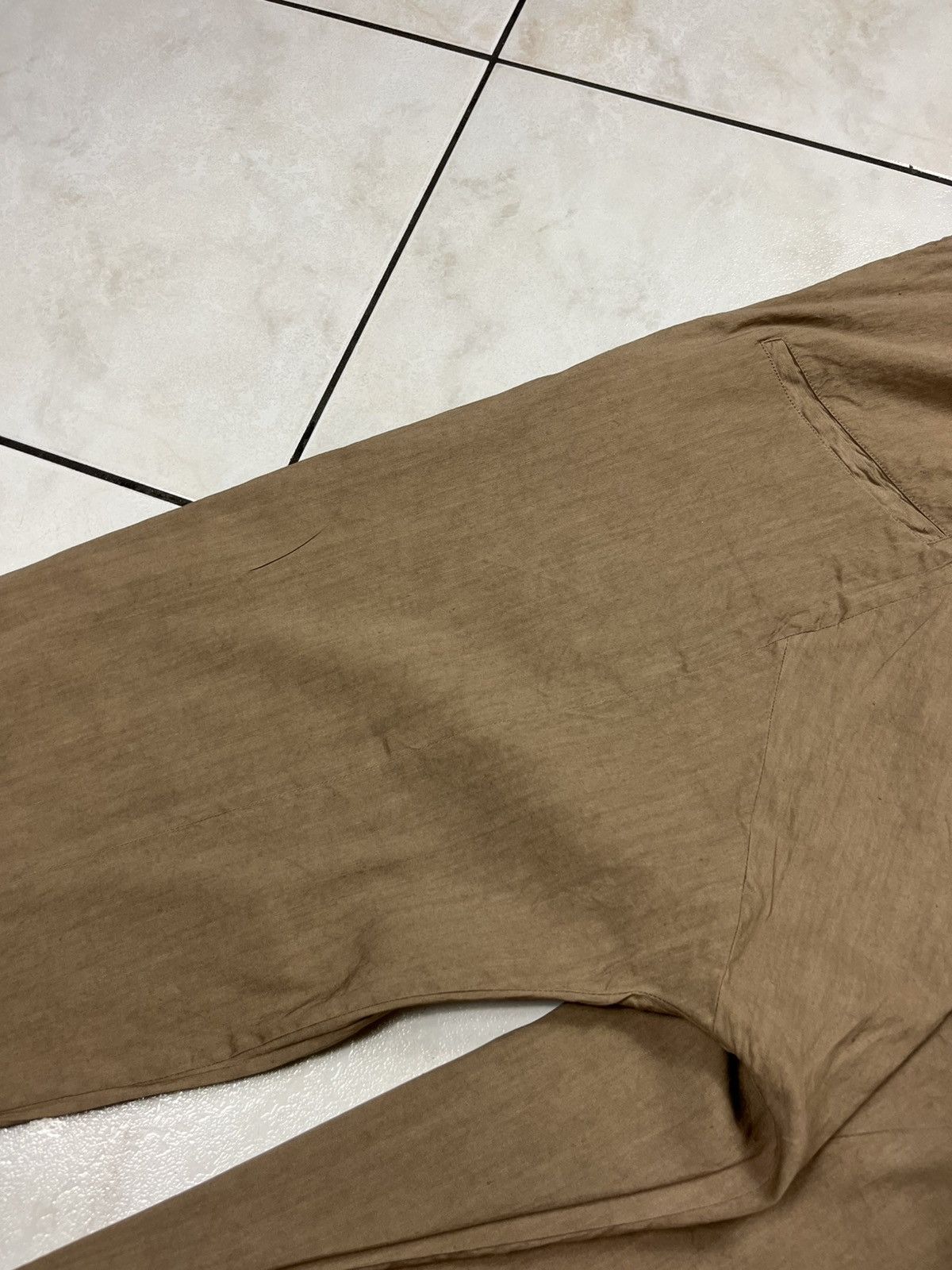 Damir Doma × Designer Damir Doma linen drop crotch pants asymmetric Size US 34 / EU 50 - 18 Thumbnail