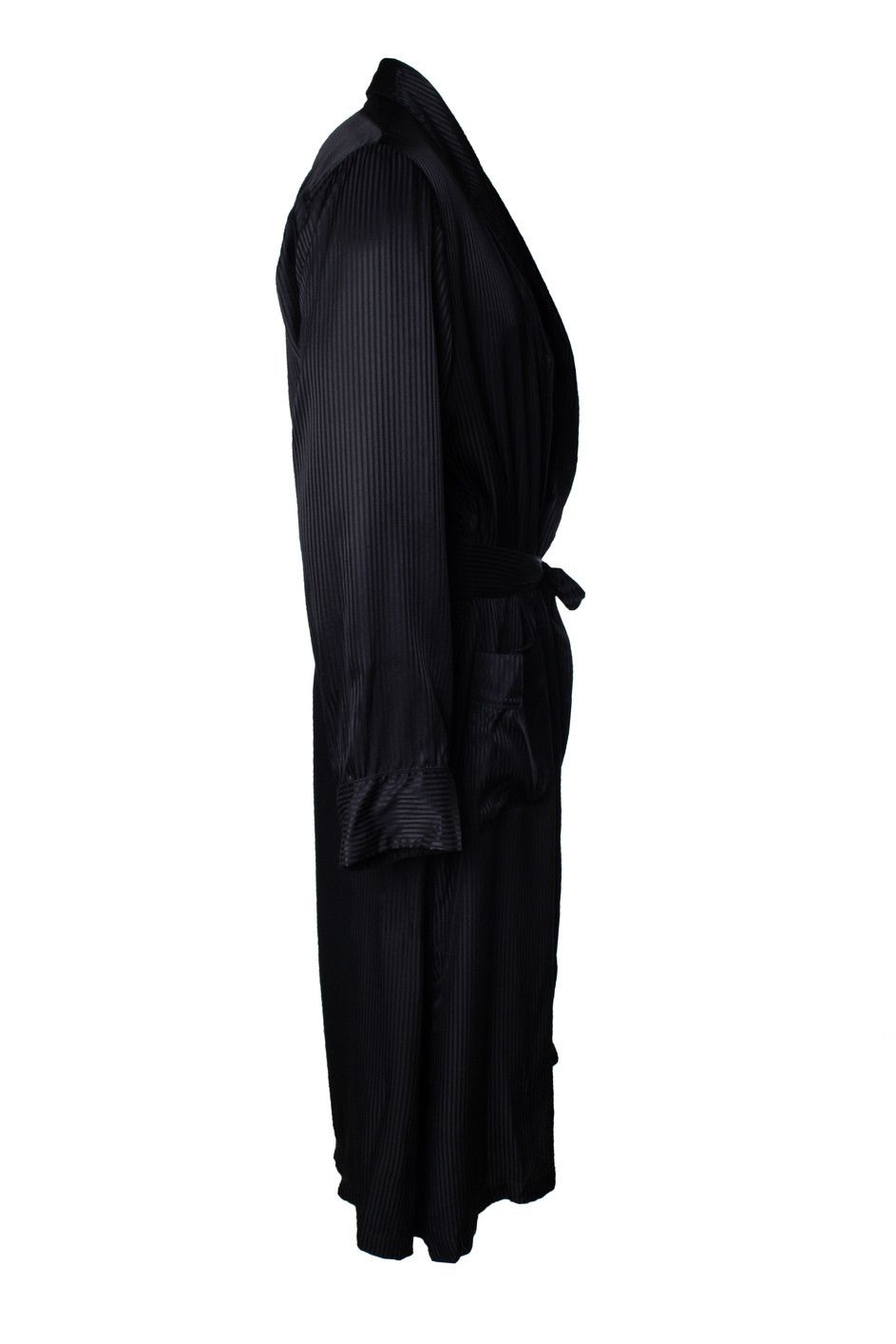 Derek Rose Derek Rose, striped black bedroom jacket Size US L / EU 52-54 / 3 - 3 Thumbnail