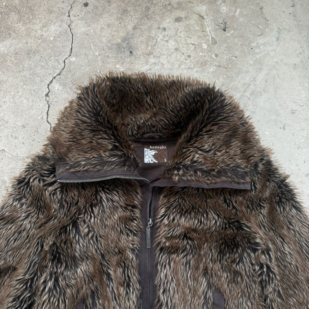 Hysteric Glamour Vintage Kenvelo Brown Faux Fur Bomber Jacket Size S / US 4 / IT 40 - 4 Thumbnail