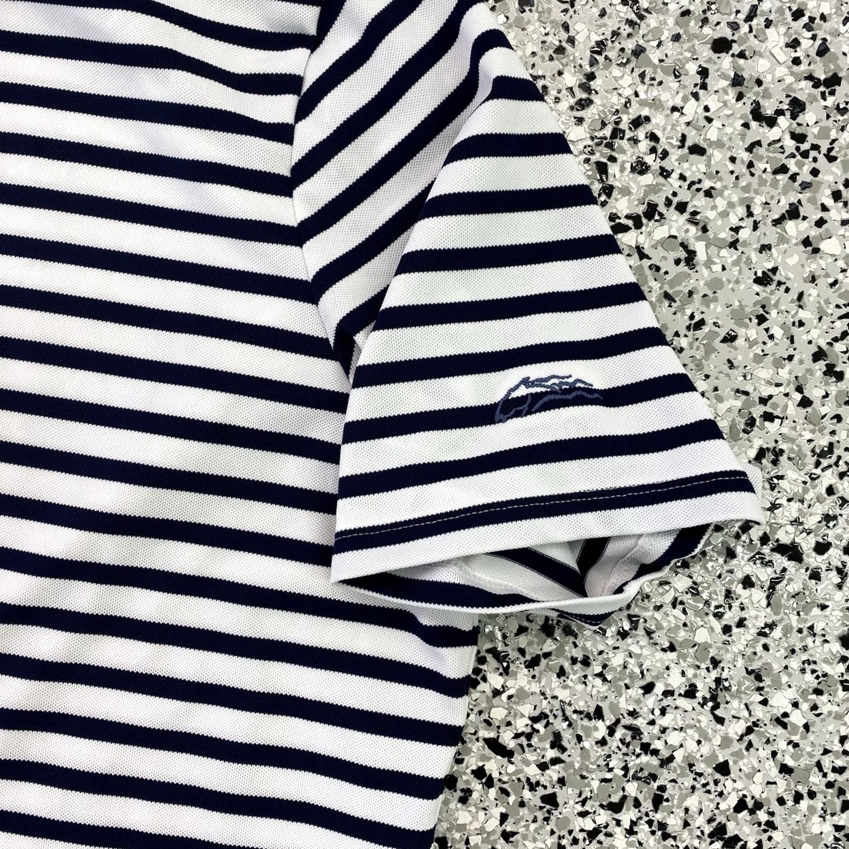 Ralph Lauren Ralph Lauren Polo Shirt Mens XL White RLX Striped Stretch Golf Size US XL / EU 56 / 4 - 2 Thumbnail